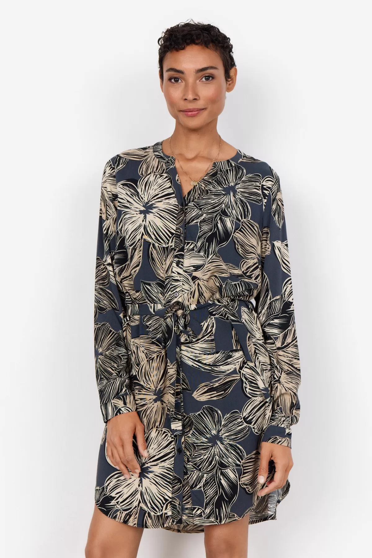 Soyaconcept Dresses-SC-ILONE 3 Tunic Black
