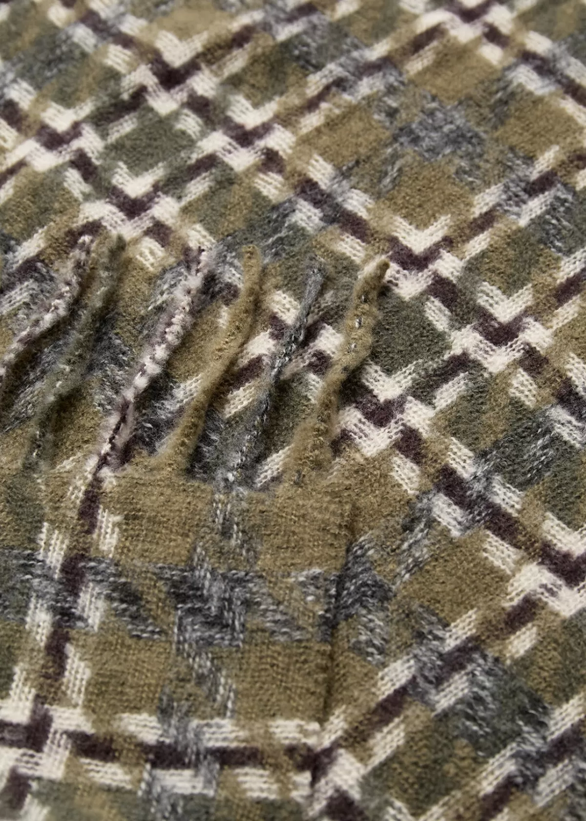 Soyaconcept Accessories-SC-ILSELIL 1 Scarf Olive