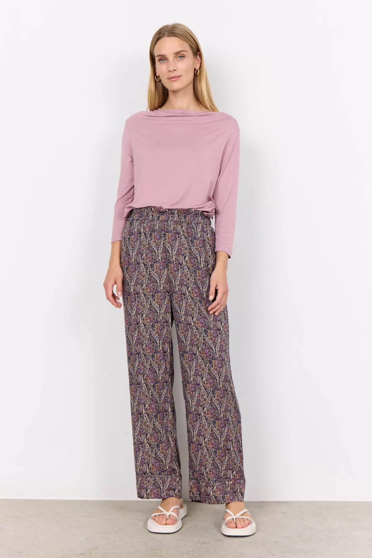 Soyaconcept Pants-SC-ILYA 3-C Pants Bordeaux