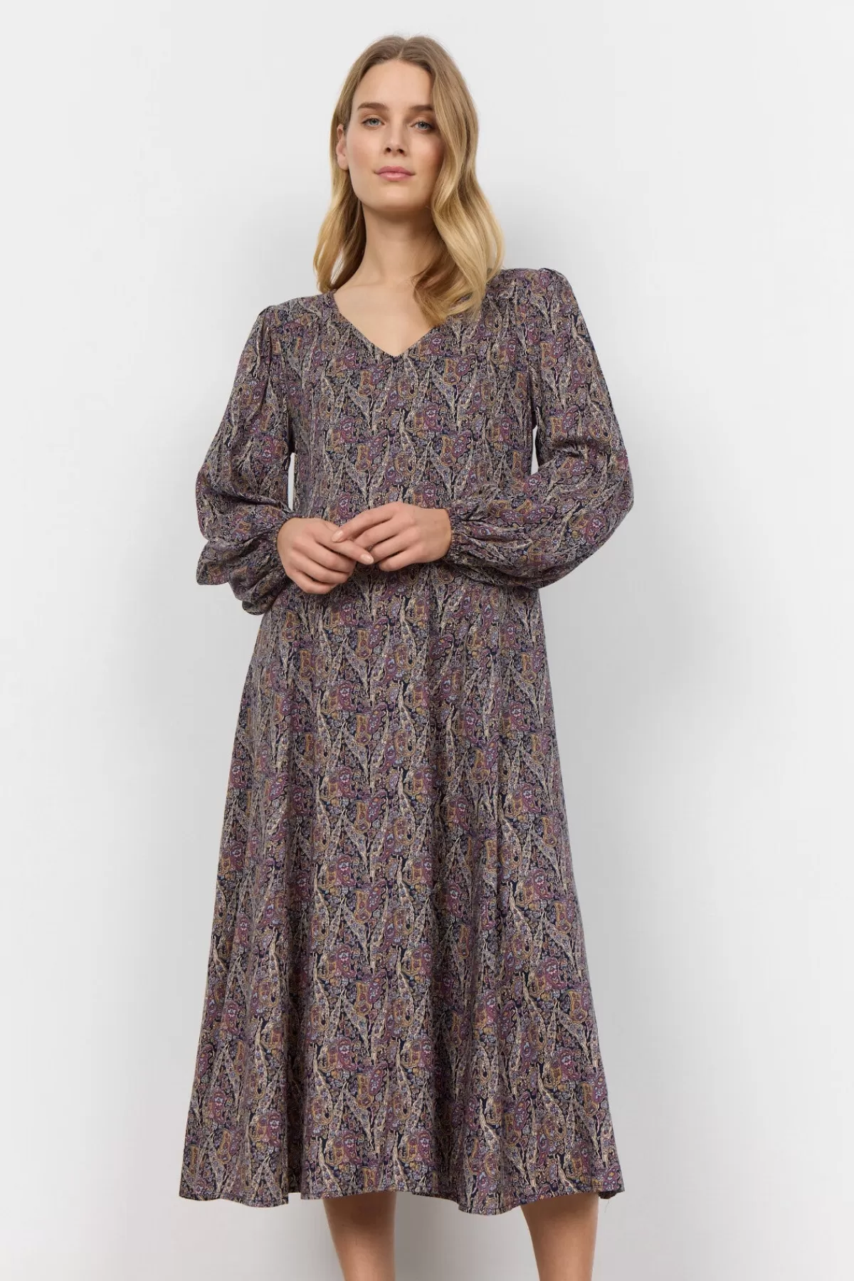 Soyaconcept Dresses-SC-ILYA 4 Dress Bordeaux