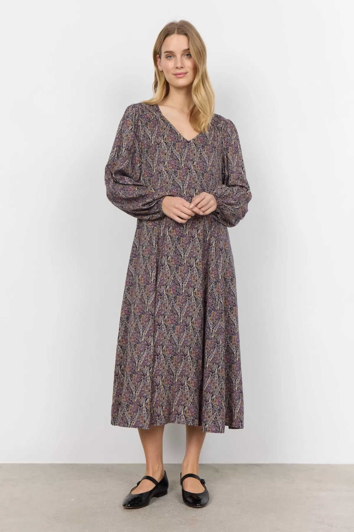 Soyaconcept Dresses-SC-ILYA 4 Dress Bordeaux