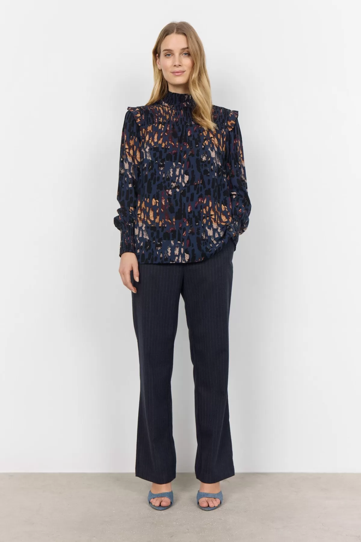 Soyaconcept Blouses And Shirts-SC-IMA 1 Blouse Dark blue