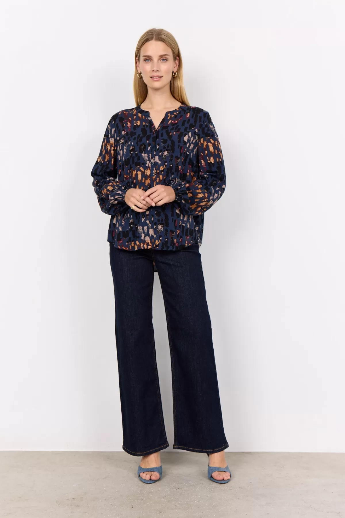 Soyaconcept Blouses And Shirts-SC-IMA 3 Blouse Dark blue