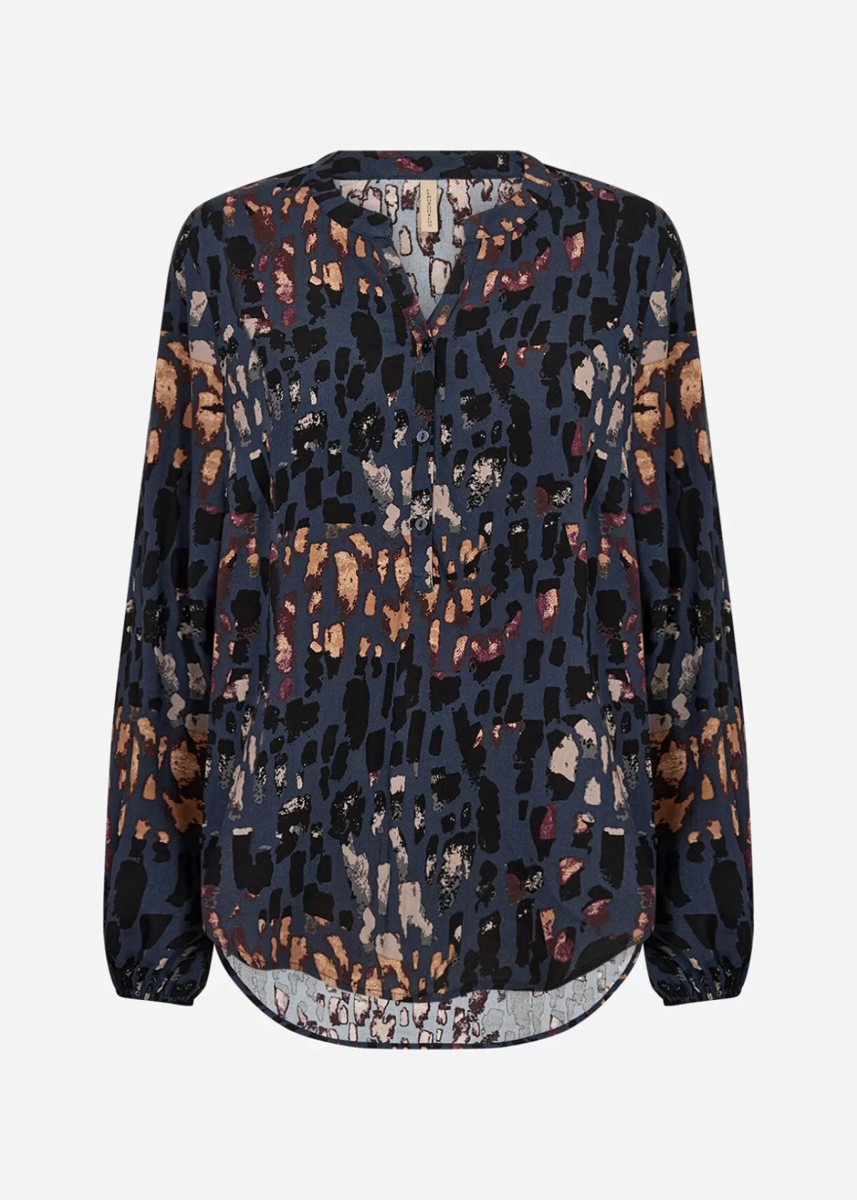 scima_3_blouse_dark_blue_4.webp Soyaconcept Blouses And Shirts-SC-IMA 3 Blouse Dark blue