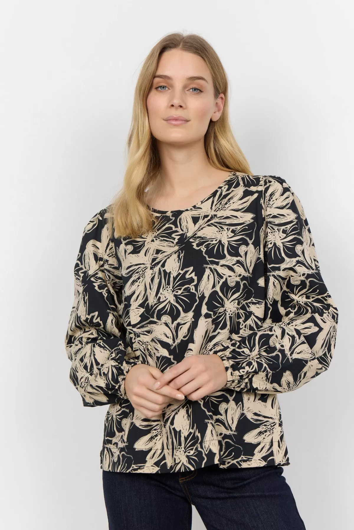 Soyaconcept Blouses And Shirts-SC-IMONE 1 Blouse Black