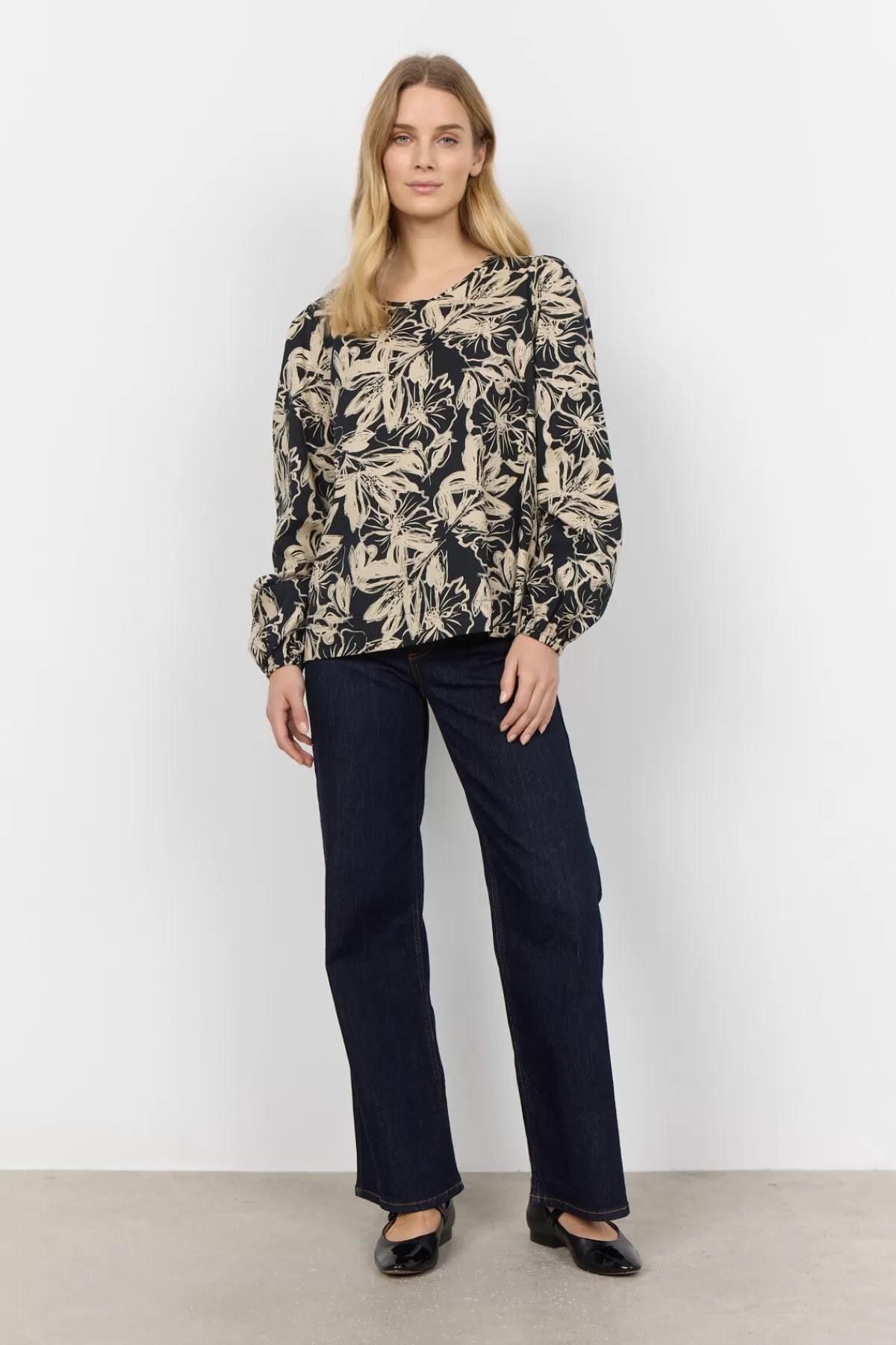 Soyaconcept Blouses And Shirts-SC-IMONE 1 Blouse Black