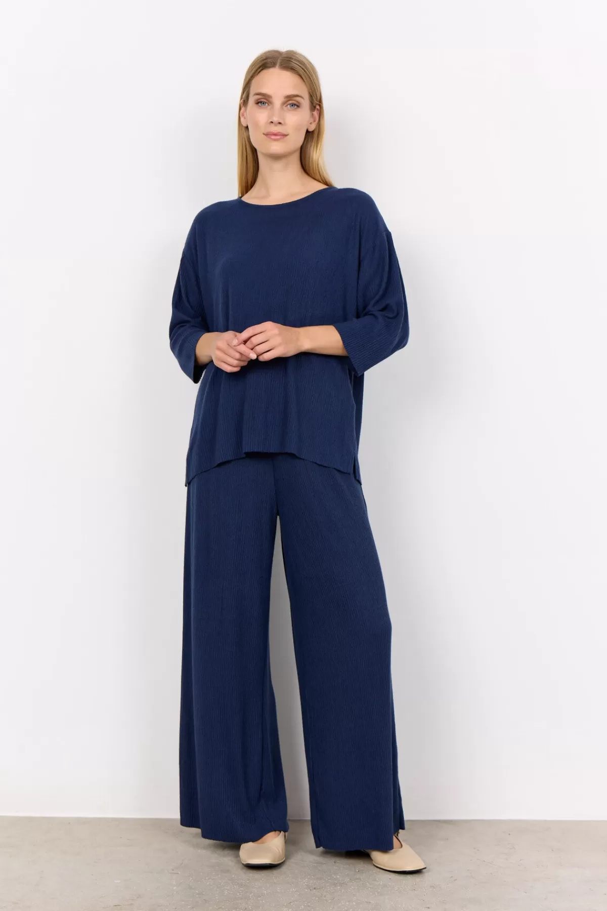 Soyaconcept Comfy | Blouses And Shirts-SC-INAS 1 Blouse Dark blue