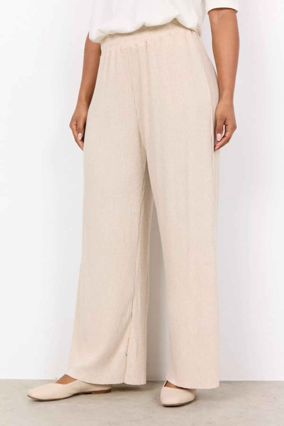 Soyaconcept Comfy | Pants-SC-INAS 4 Pants Cream