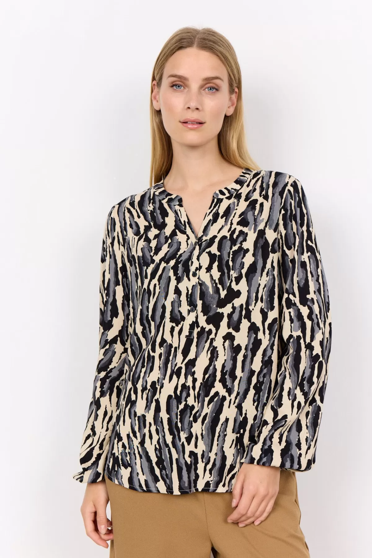 Soyaconcept Blouses And Shirts-SC-IONA 1 Blouse Black