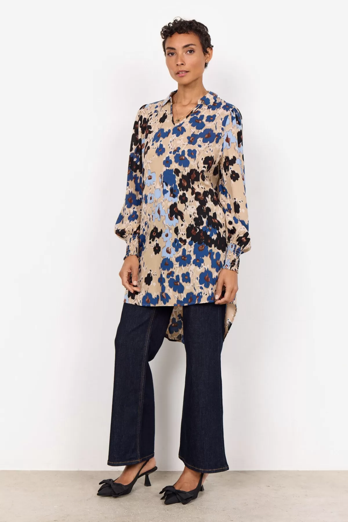 Soyaconcept Dresses-SC-IRENA 2 Tunic Dark blue