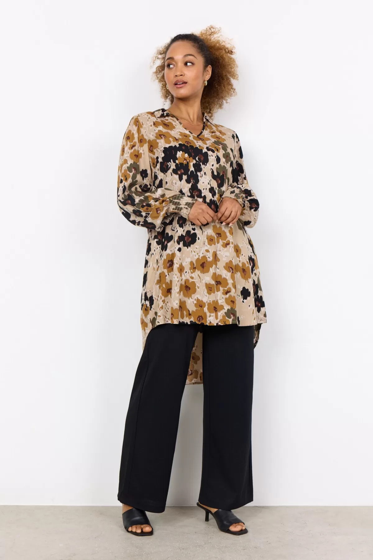 Soyaconcept Dresses-SC-IRENA 2 Tunic Olive
