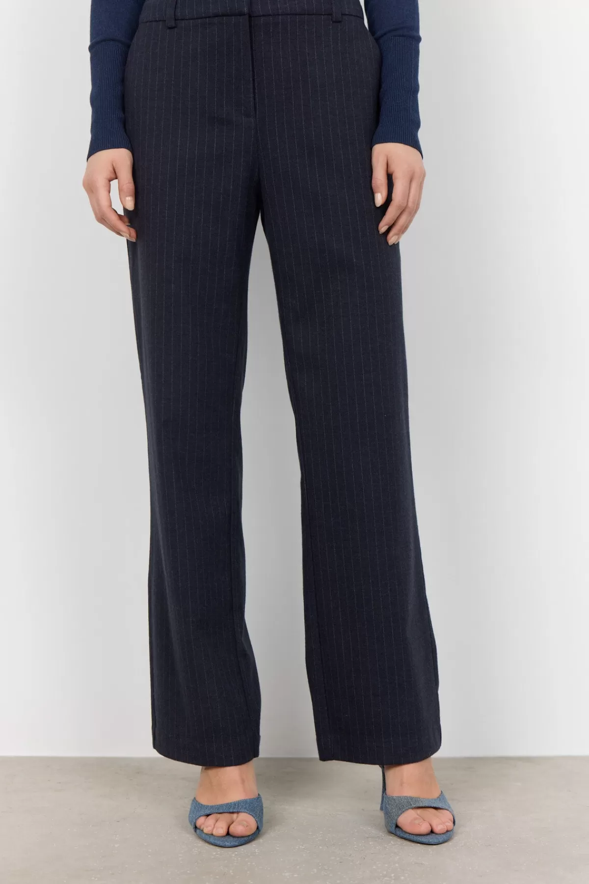 Soyaconcept Pants-SC-ISABELLE 5-B Pants Dark blue