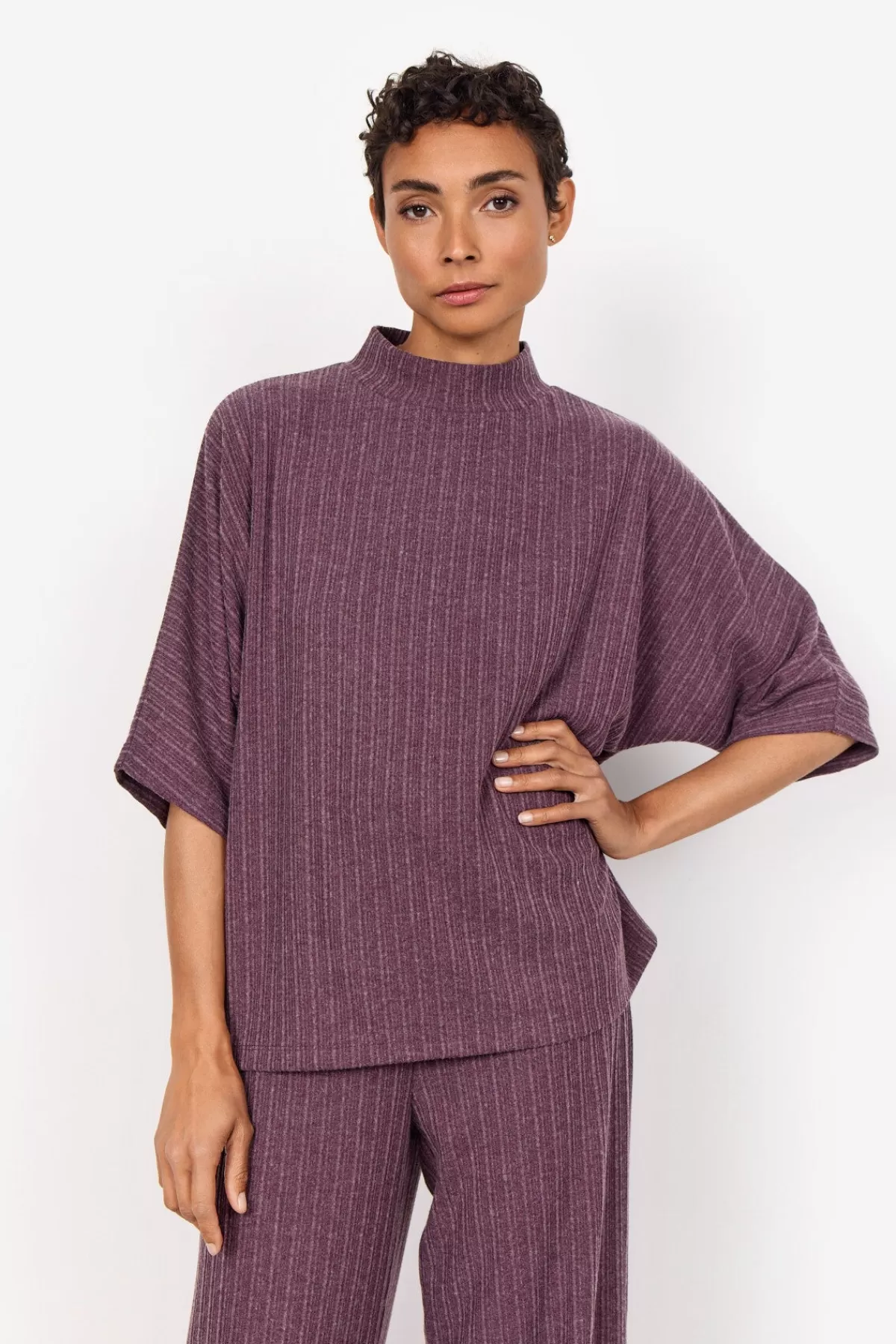 Soyaconcept Comfy | Blouses And Shirts-SC-ISEL 1 Blouse Bordeaux