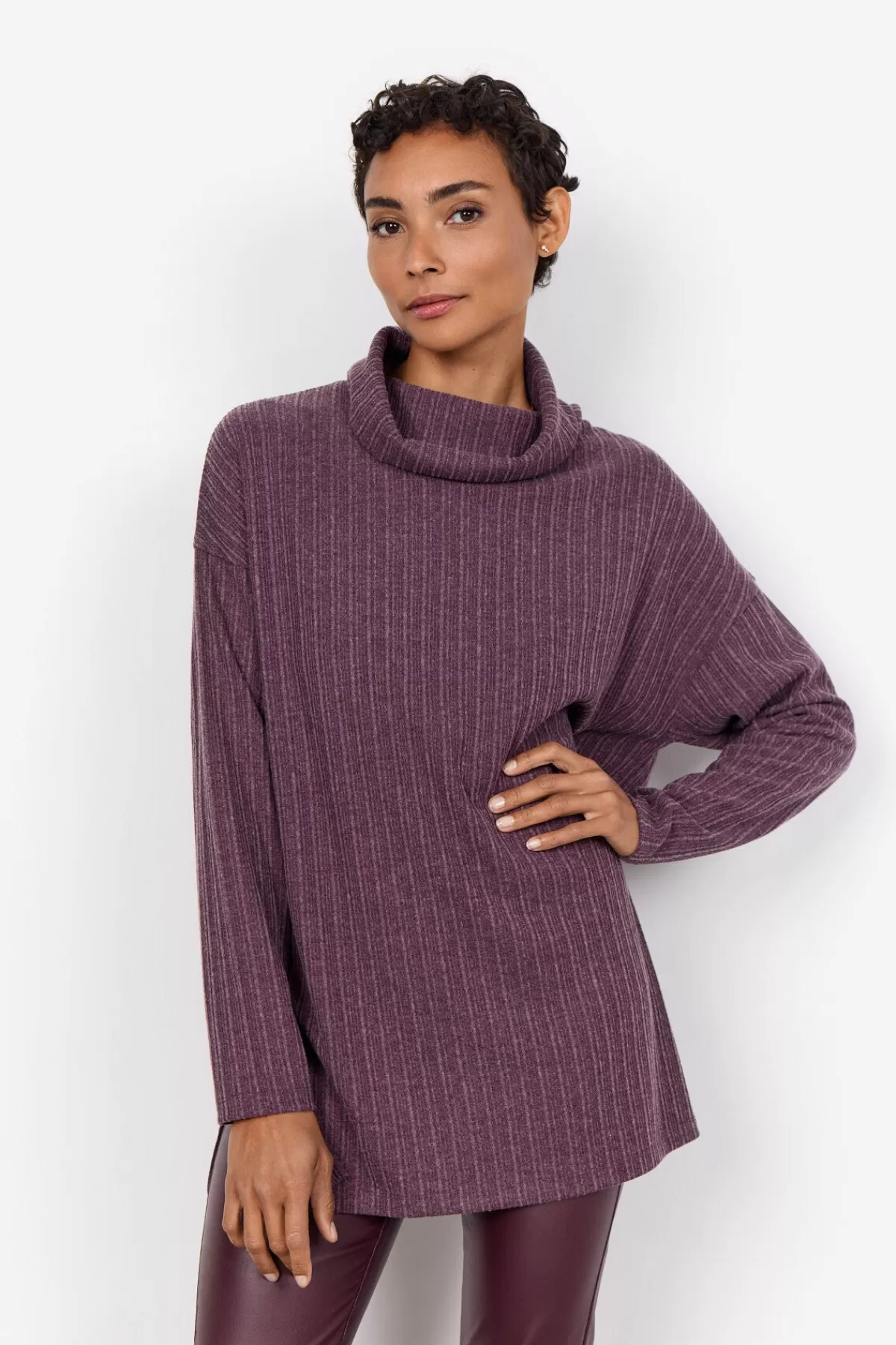 Soyaconcept Blouses And Shirts | Comfy-SC-ISEL 2 Tunic Bordeaux