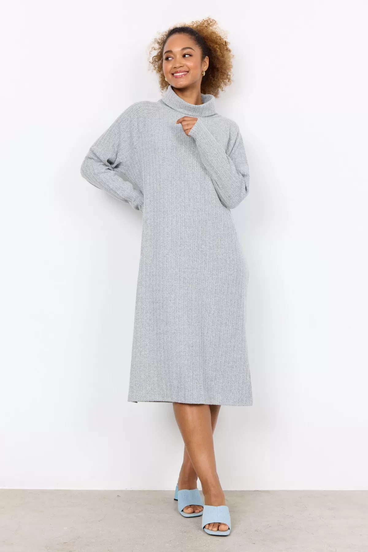 Soyaconcept Dresses | Comfy-SC-ISEL 3 Dress Light grey
