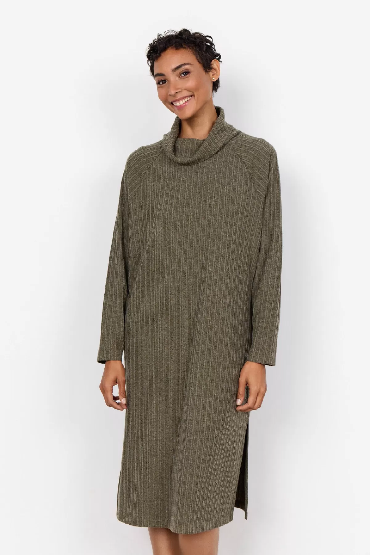 Soyaconcept Dresses | Comfy-SC-ISEL 3 Dress Olive