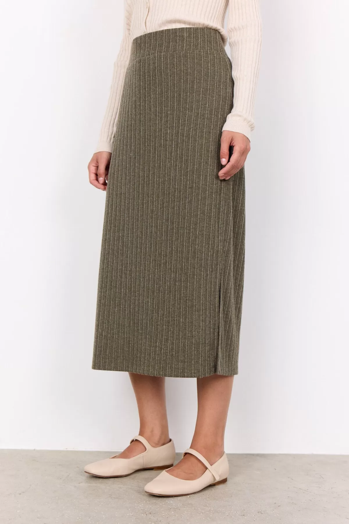 Soyaconcept Skirts-SC-ISEL 4 Skirt Olive
