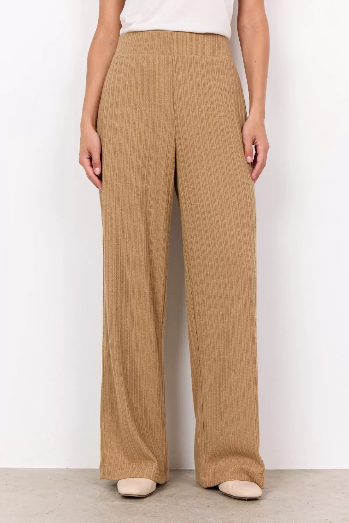 Soyaconcept Comfy | Pants-SC-ISEL 5 Pants Camel