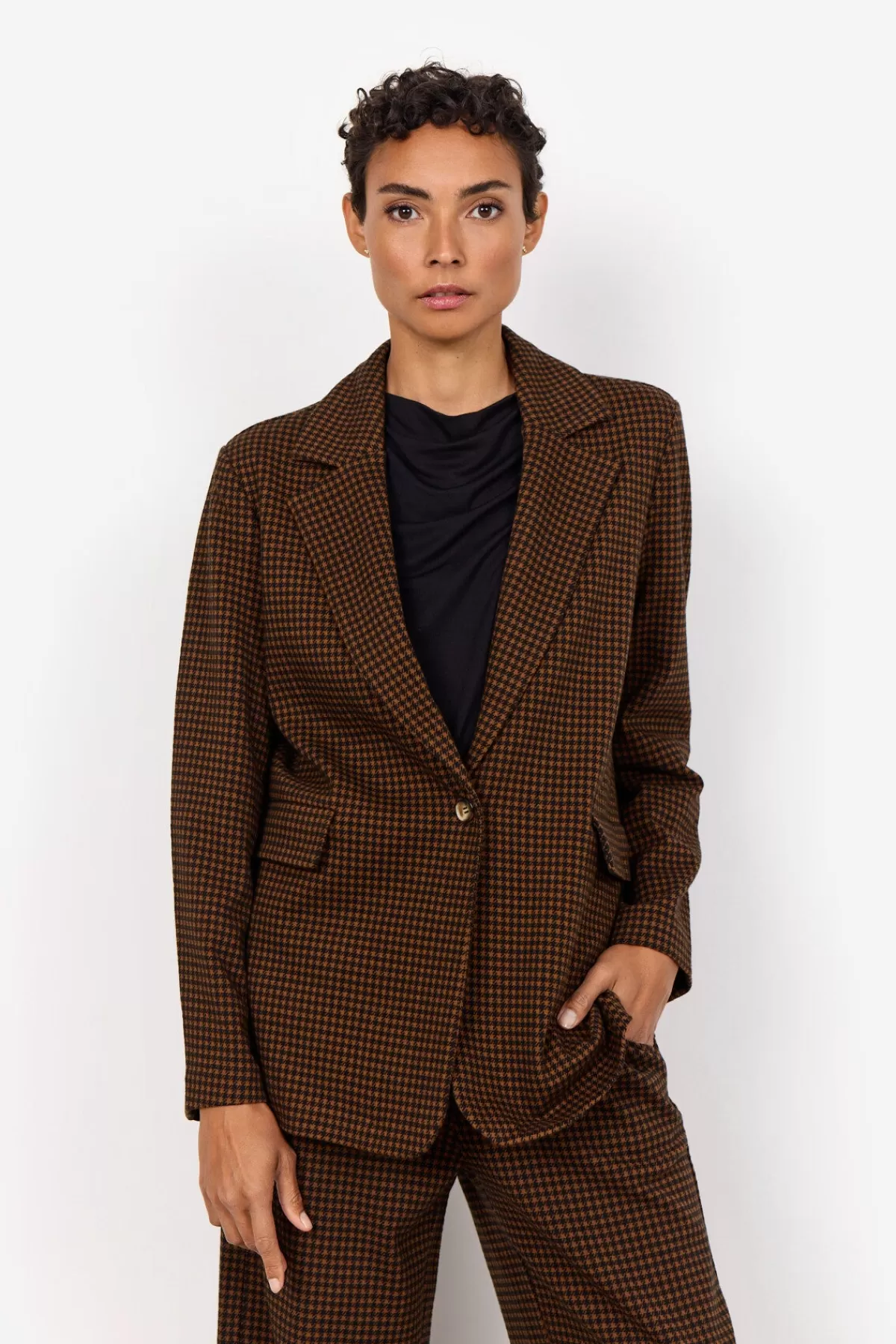 Soyaconcept Blazers-SC-ISOBEL 2 Blazer Brown