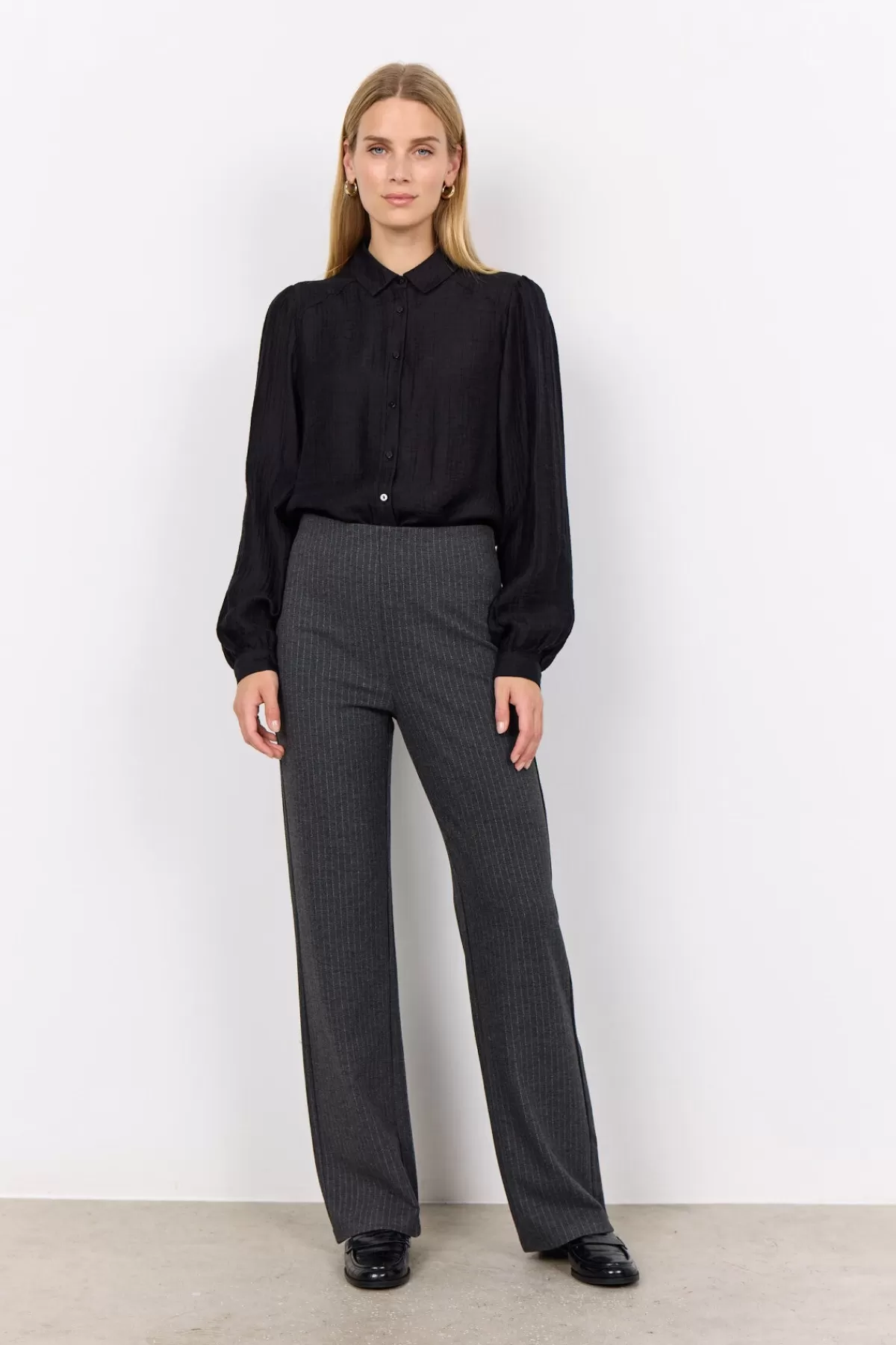 Soyaconcept Pants-SC-IVA 2 Pants Dark Grey
