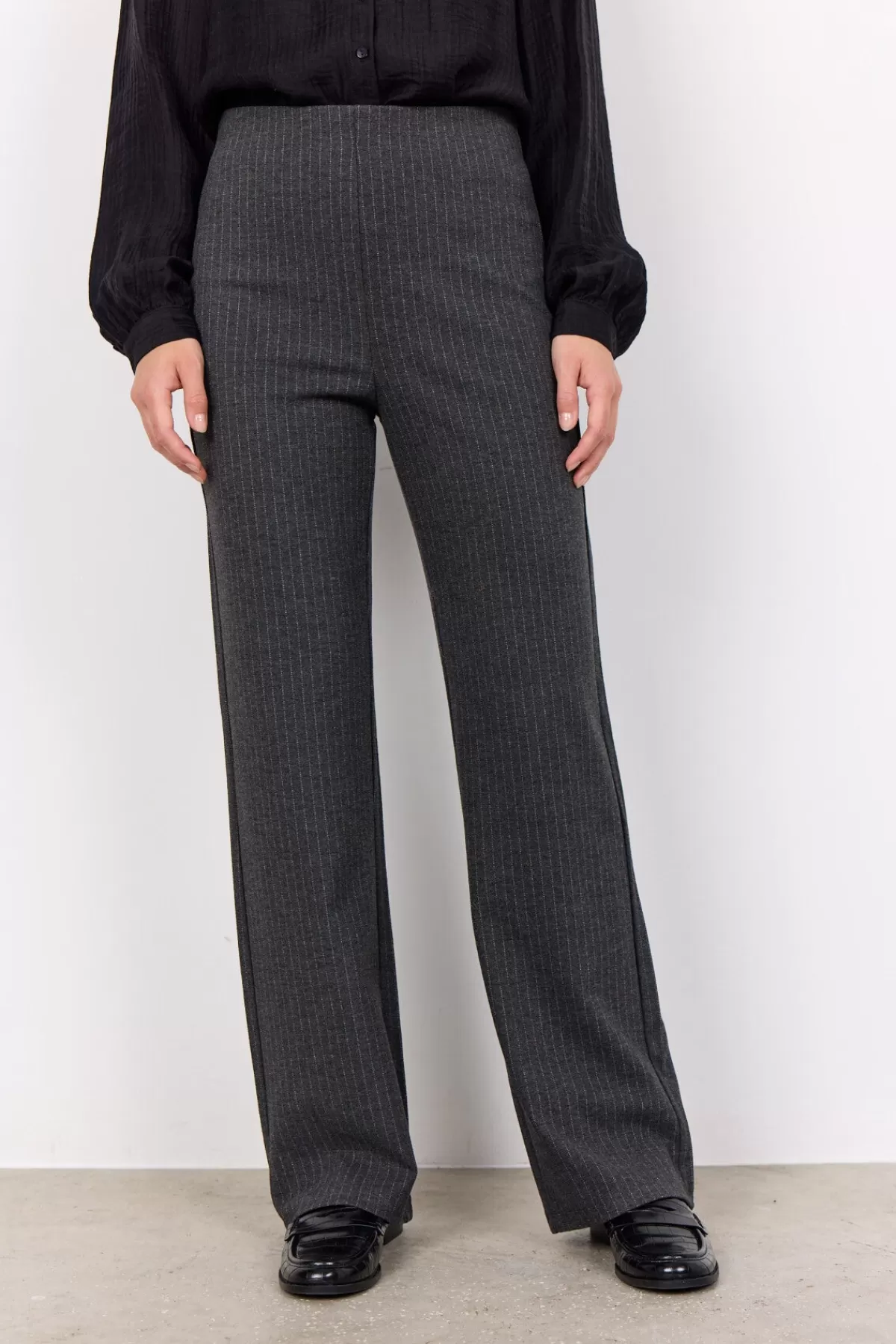 Soyaconcept Pants-SC-IVA 2 Pants Dark Grey