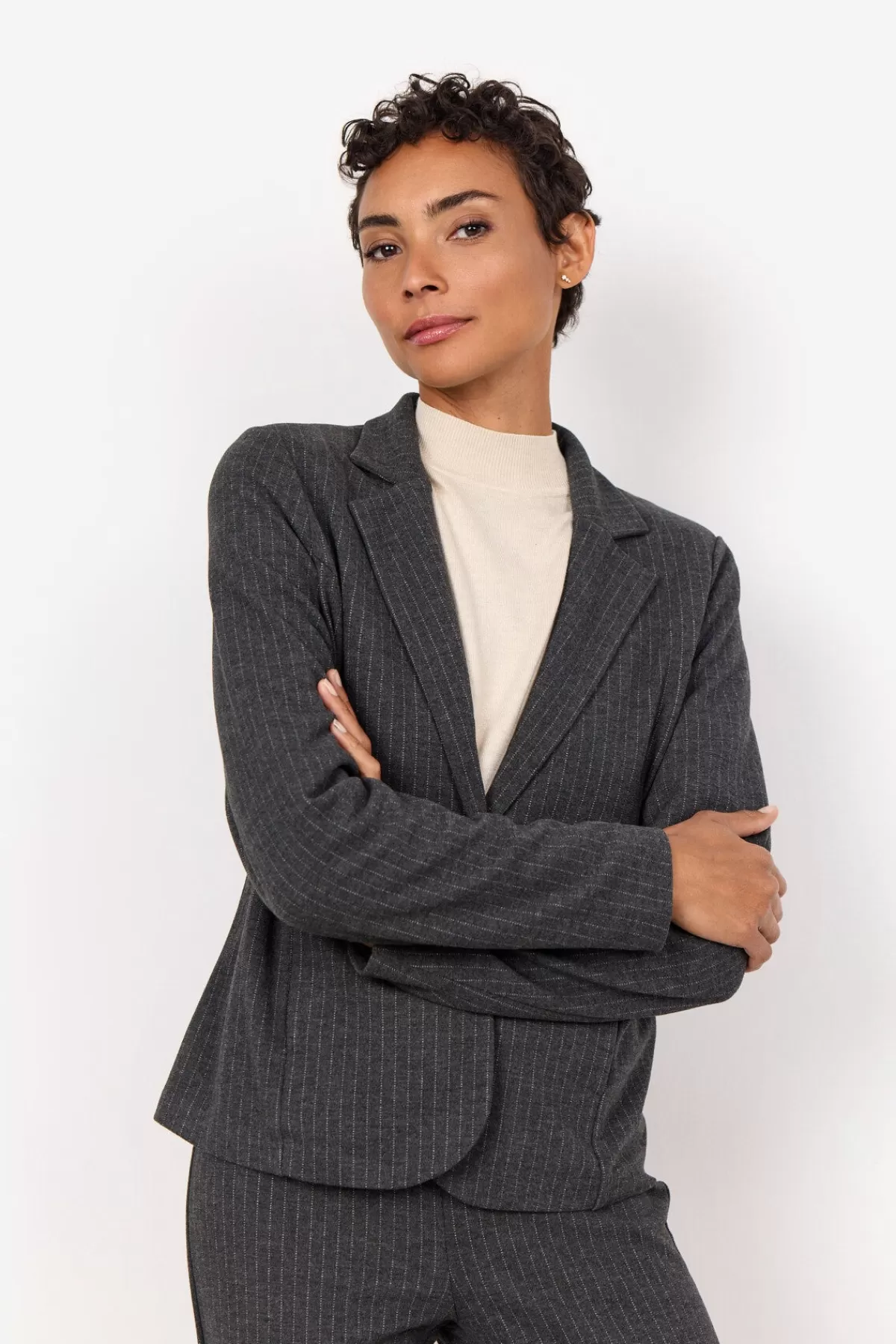 Soyaconcept Blazers-SC-IVA 3 Blazer Dark Grey