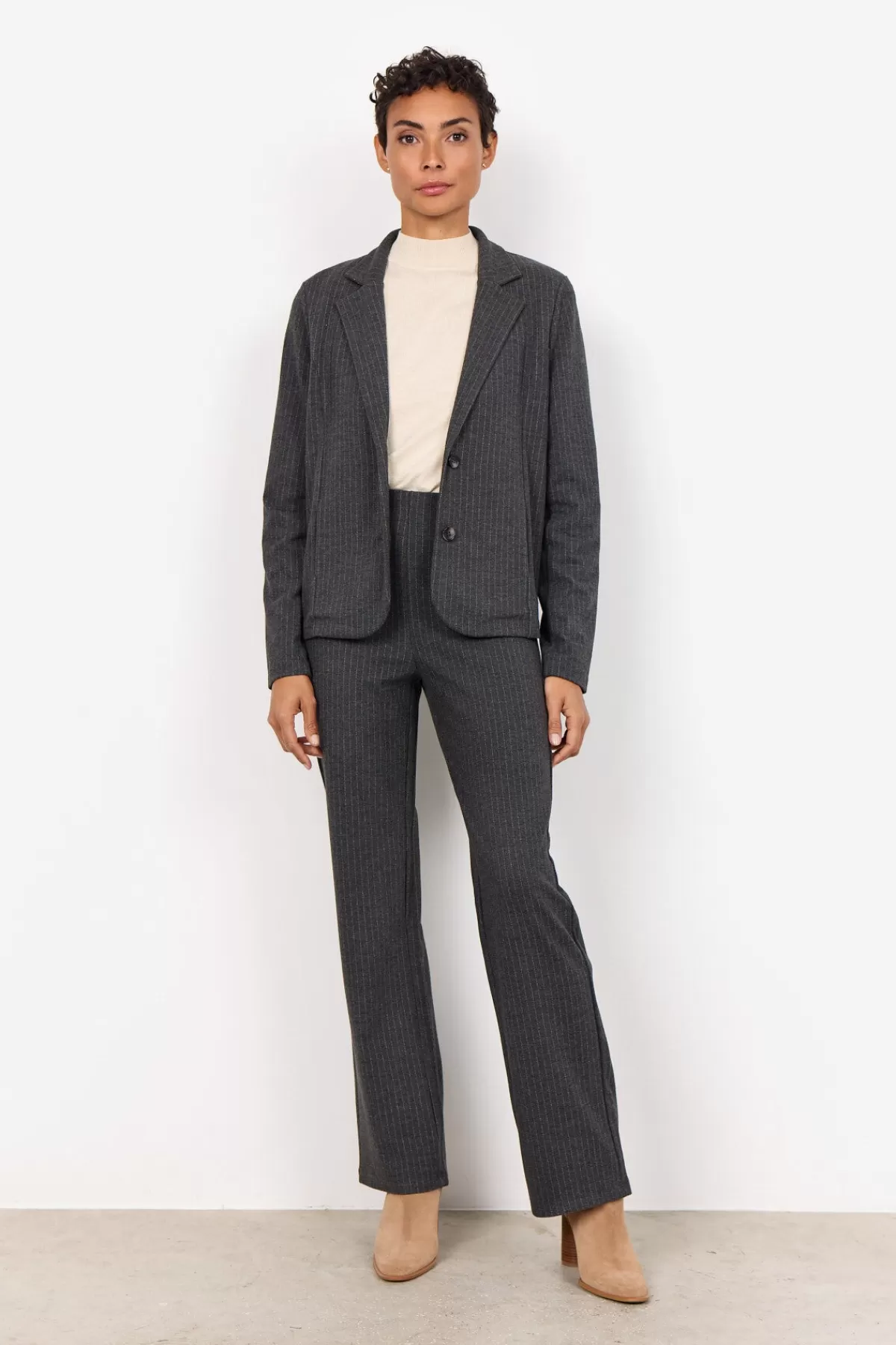 Soyaconcept Blazers-SC-IVA 3 Blazer Dark Grey
