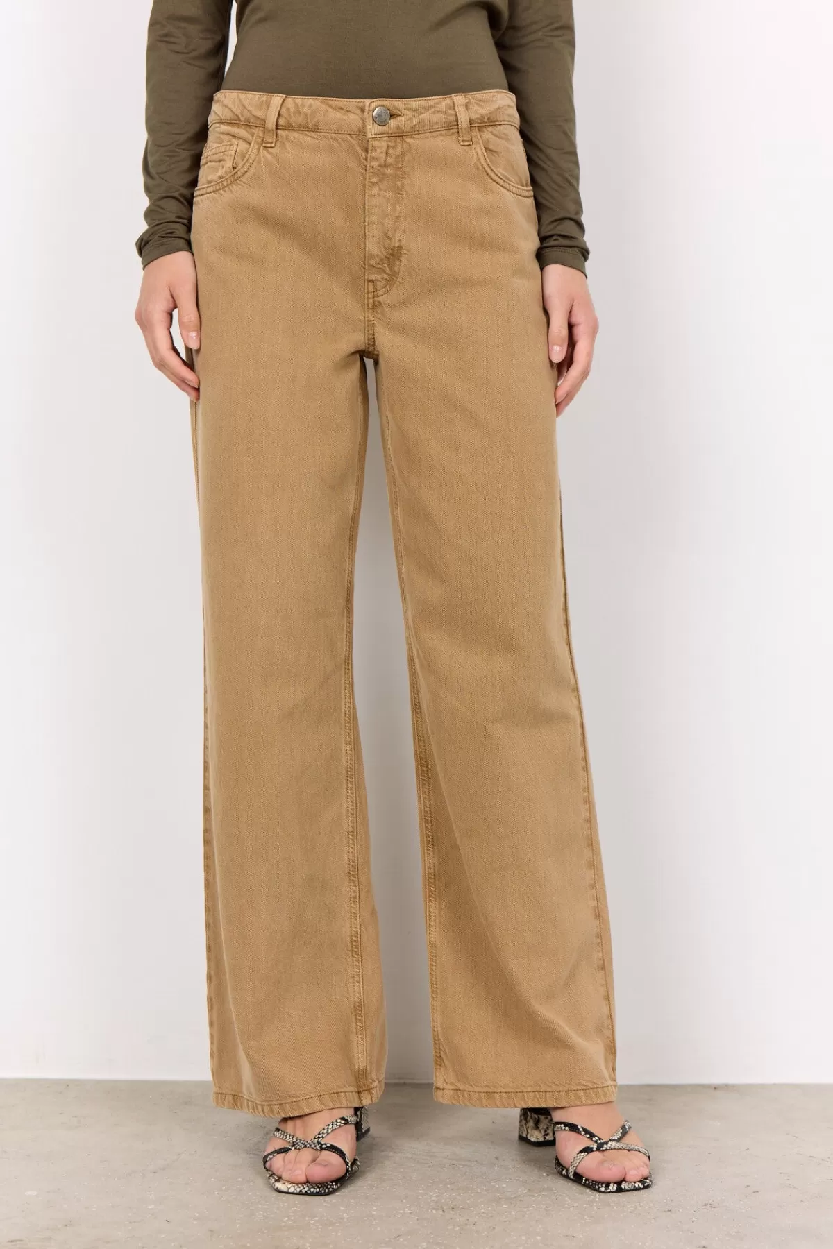 Soyaconcept Pants-SC-IVONA 2-B Pants Camel