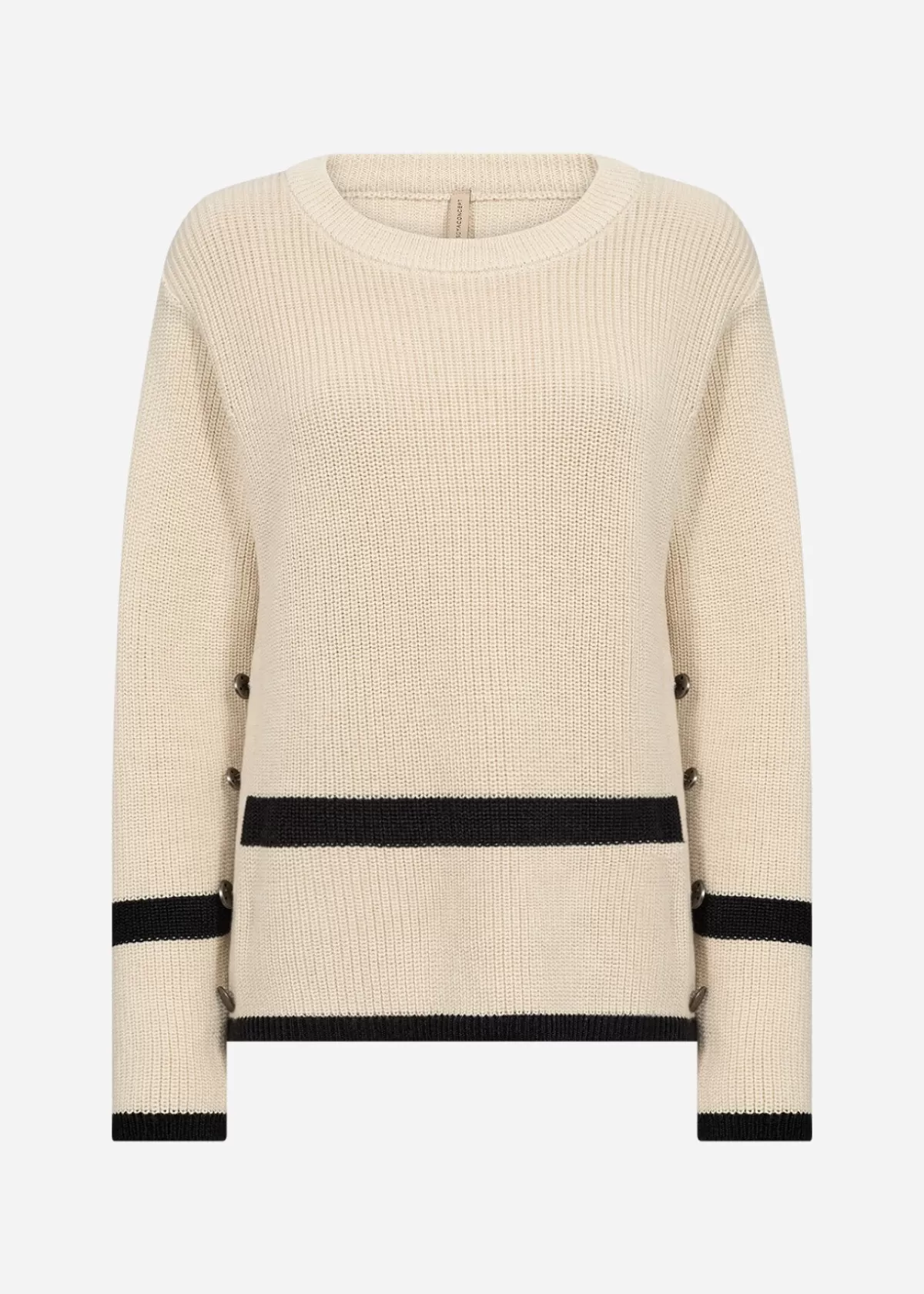 Soyaconcept Knitwear-SC-JULIA 11 Pullover Cream