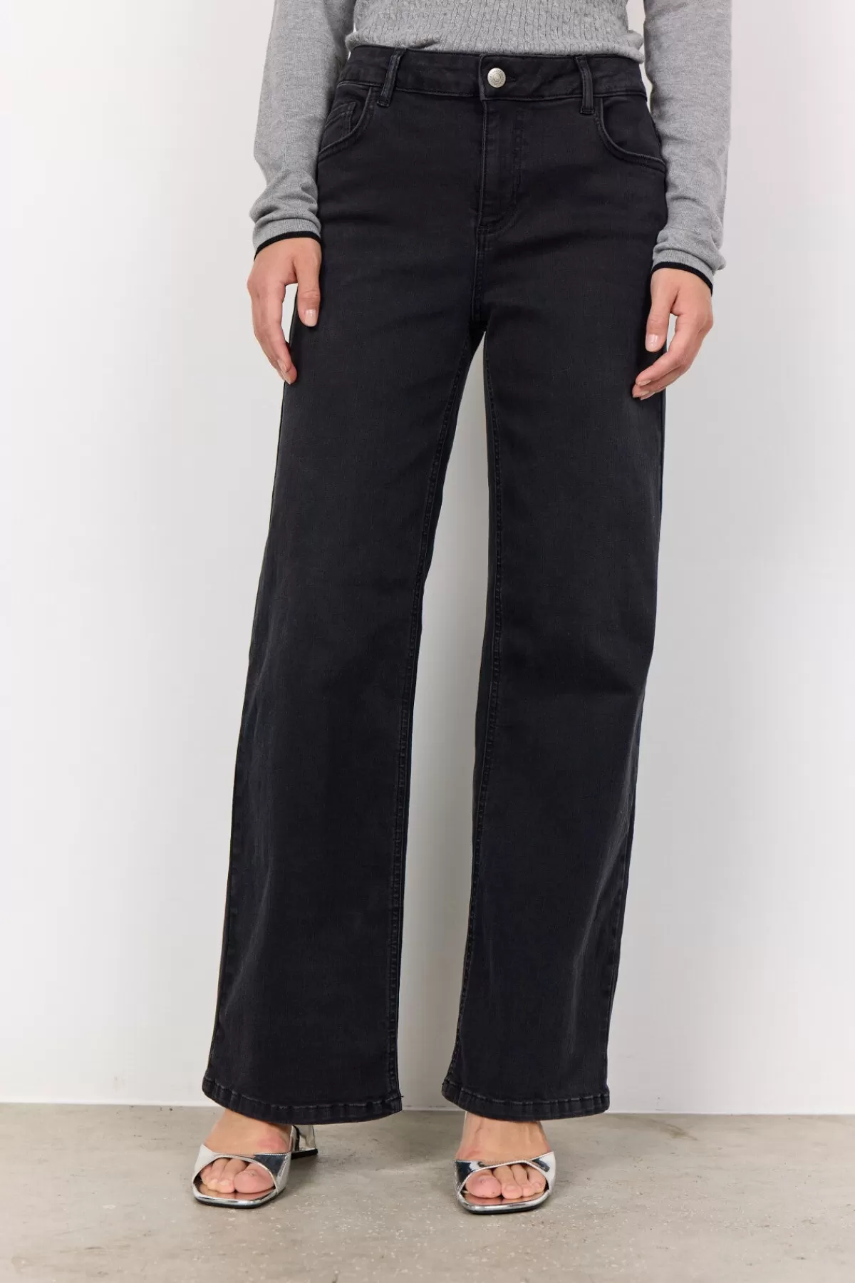 Soyaconcept Pants | Jeans-SC-KIMBERLY 24-B Pants Dark grey