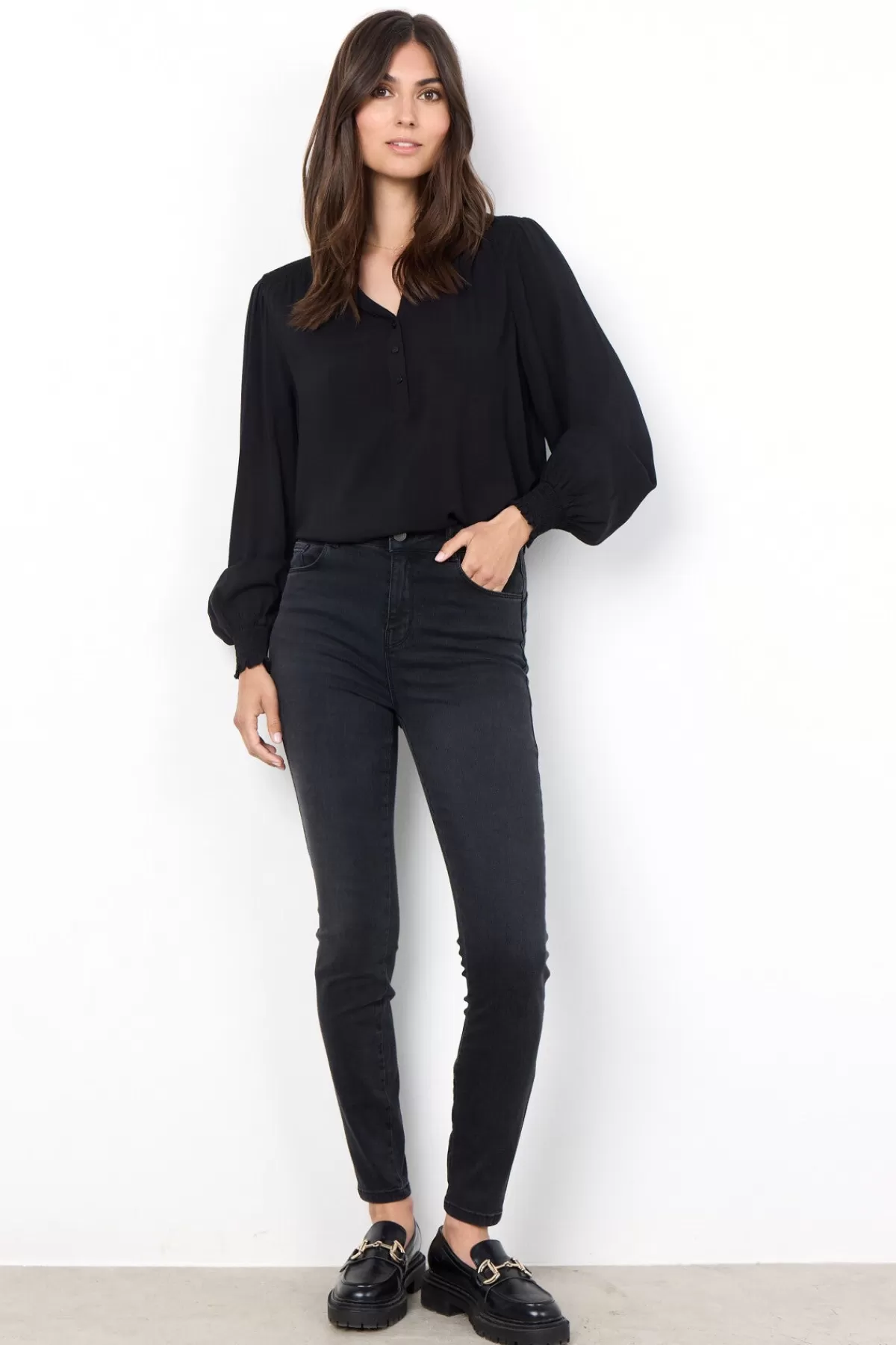 Soyaconcept Pants | Jeans-SC-KIMBERLY PATRIZIA 10-B Jeans Dark grey