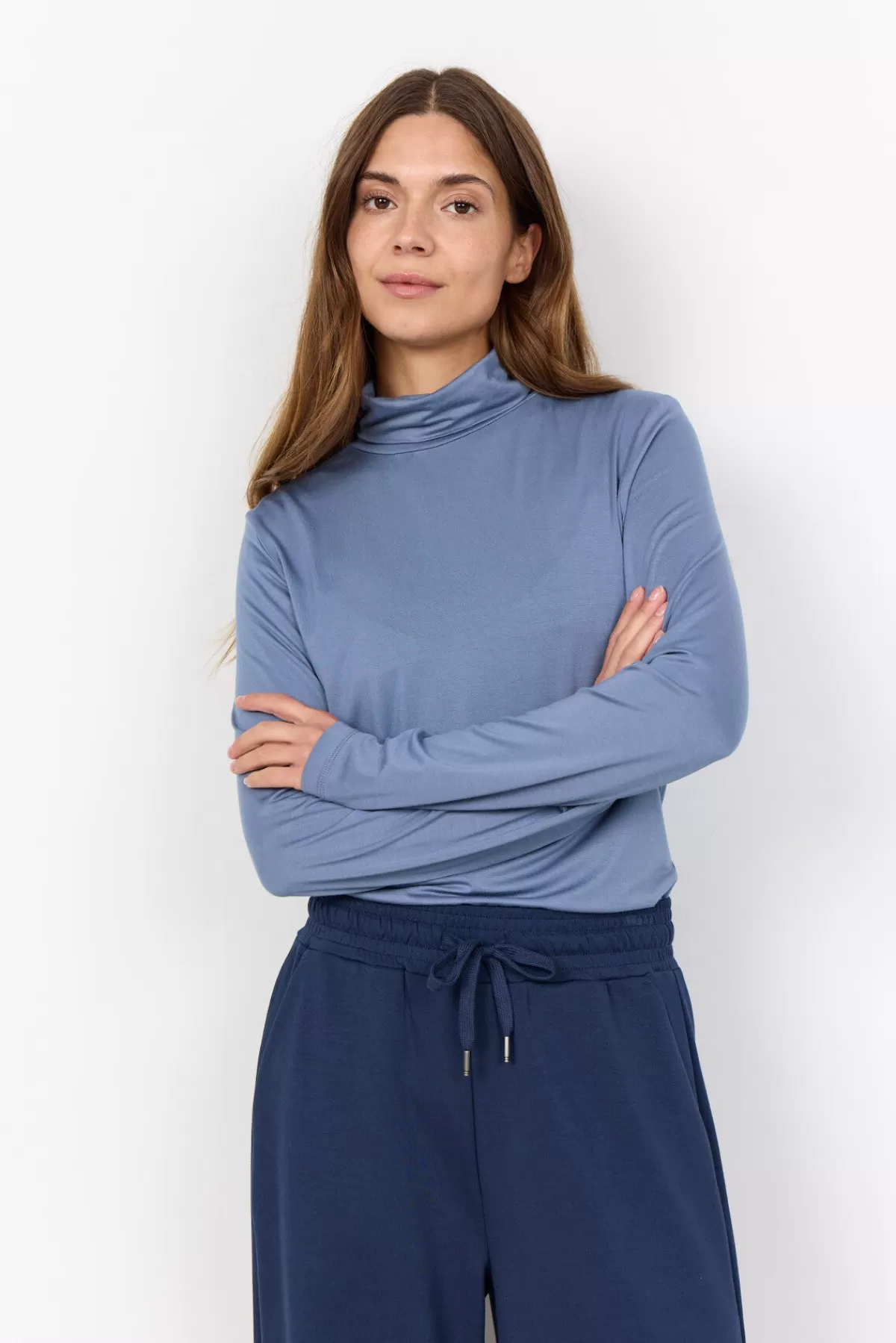 Soyaconcept T-Shirts And Tops-SC-MARICA 12 T-shirt Blue