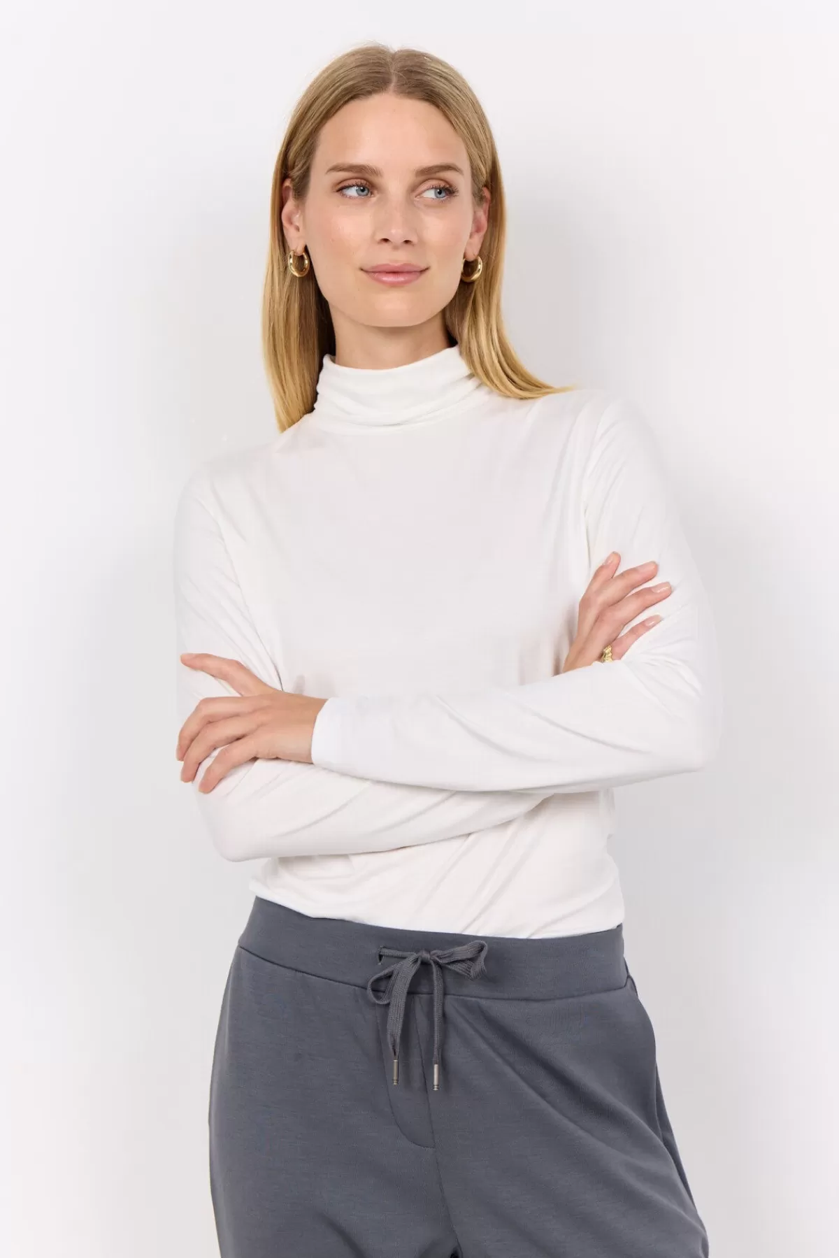 Soyaconcept T-Shirts And Tops-SC-MARICA 12 T-shirt Off white