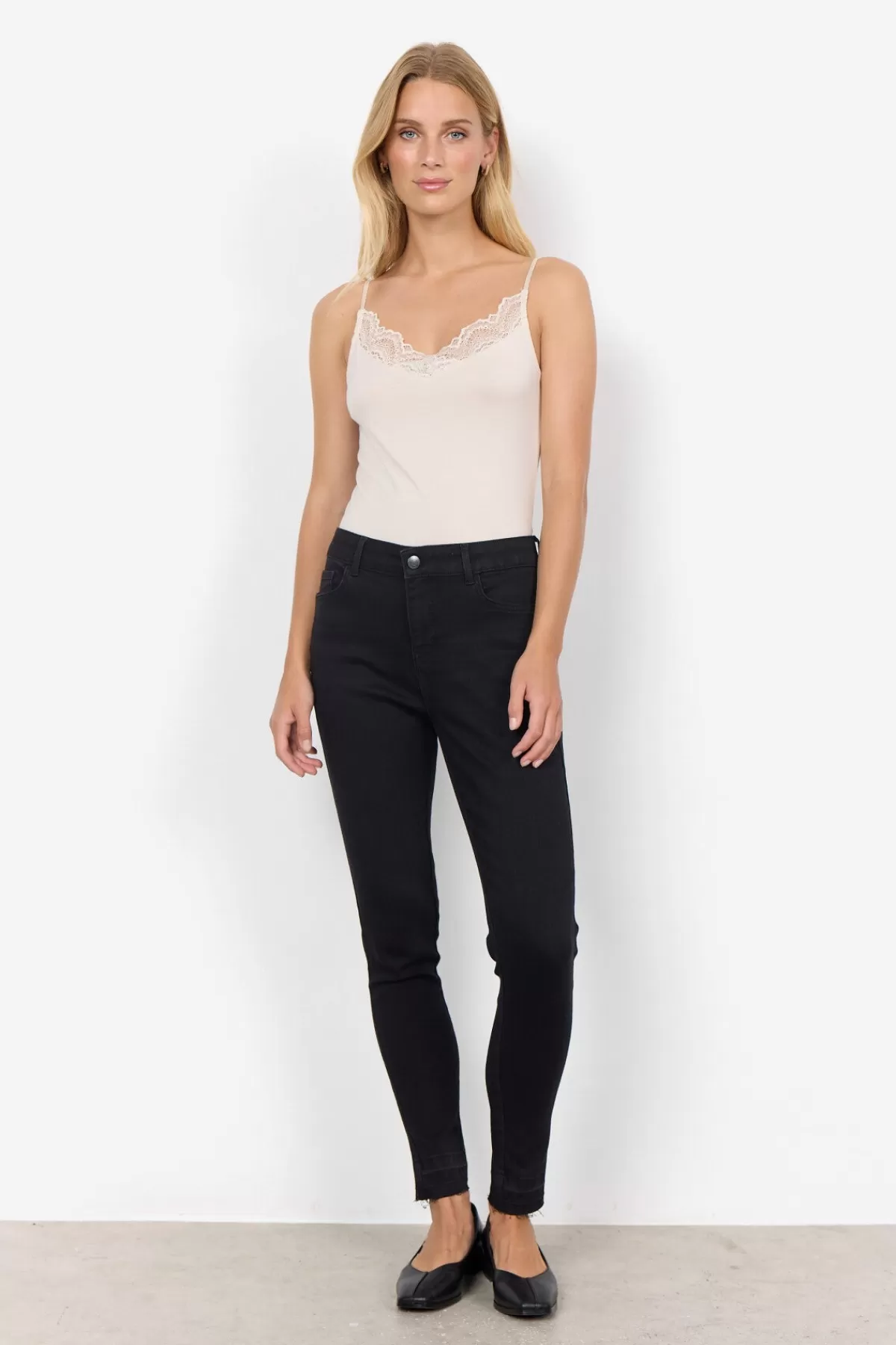 Soyaconcept T-Shirts And Tops-SC-MARICA 168 Top Cream