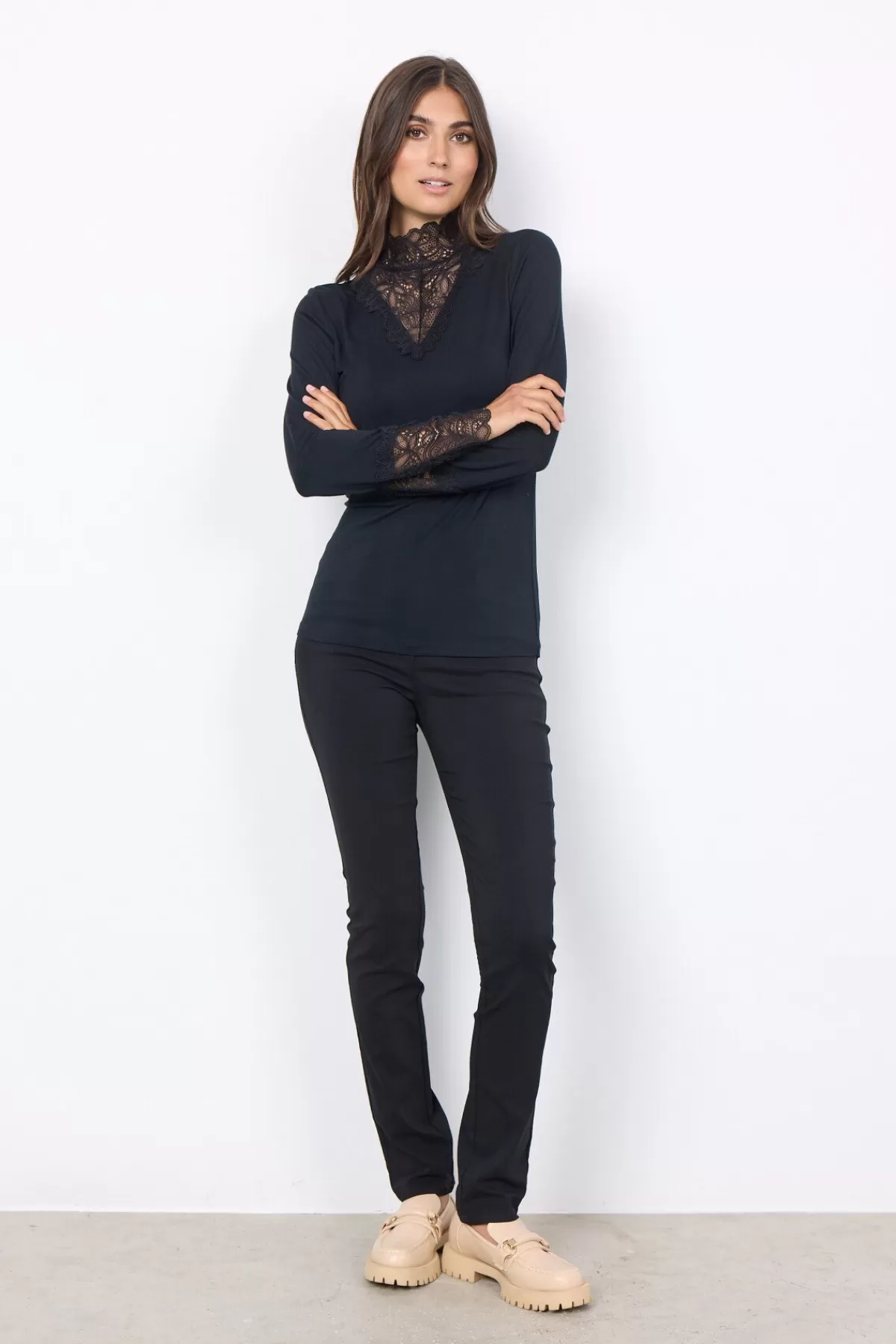 Soyaconcept T-Shirts And Tops-SC-MARICA 20 T-shirt Black