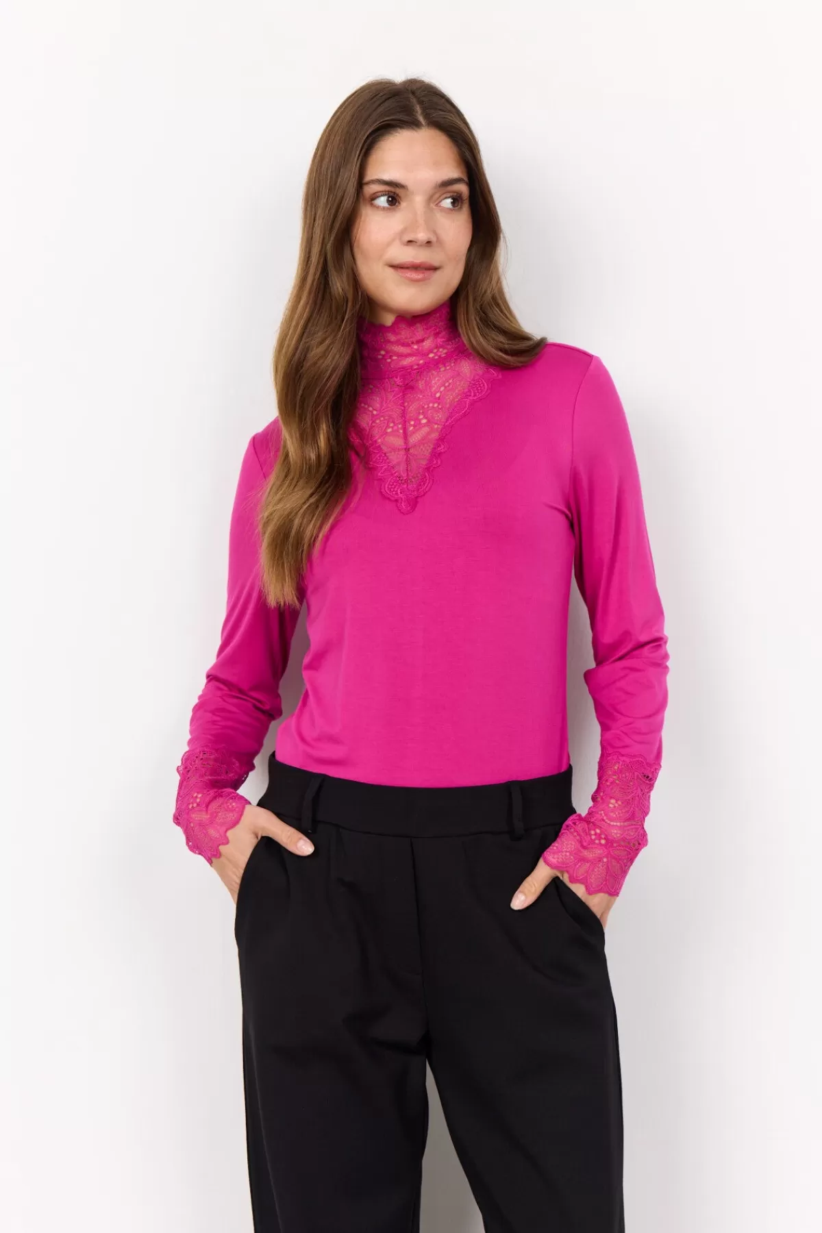 Soyaconcept T-Shirts And Tops-SC-MARICA 20 T-shirt Pink