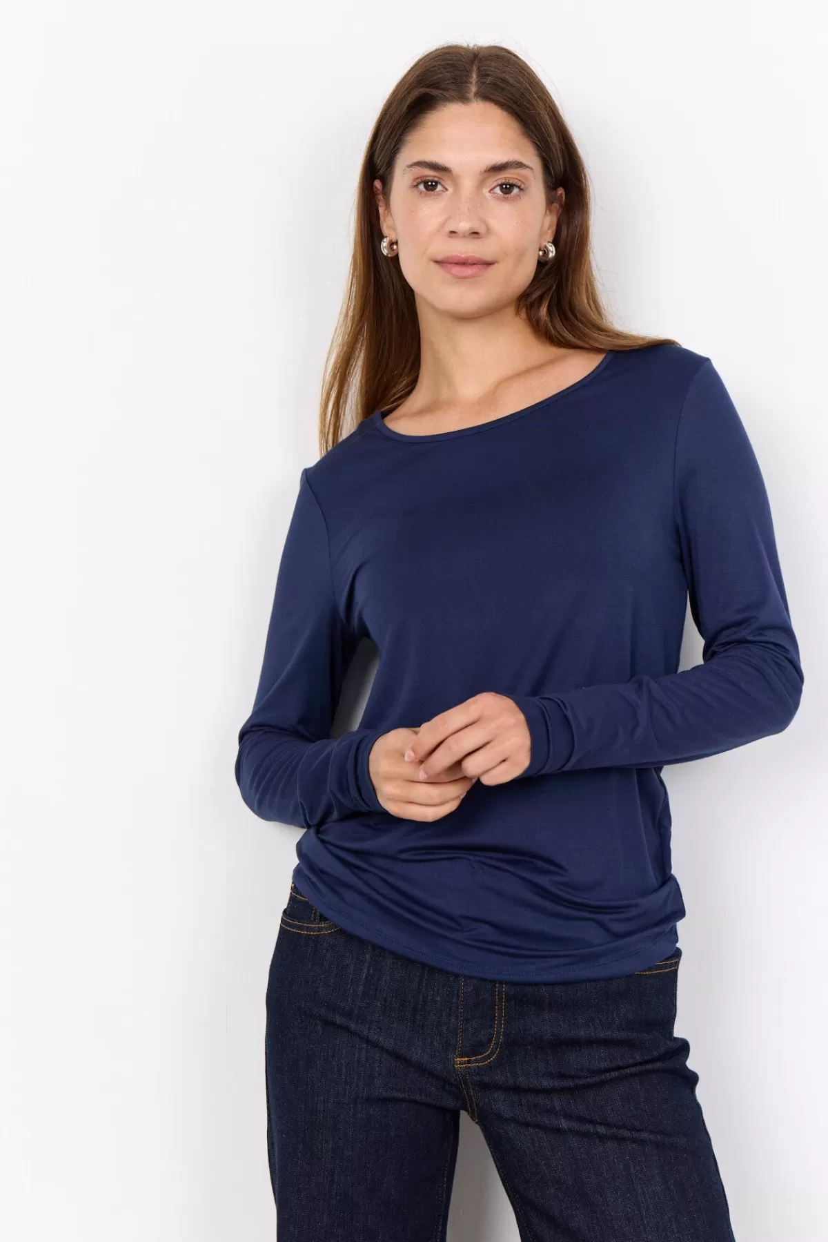 Soyaconcept Blouses And Shirts-SC-MARICA 217 Blouse Dark blue