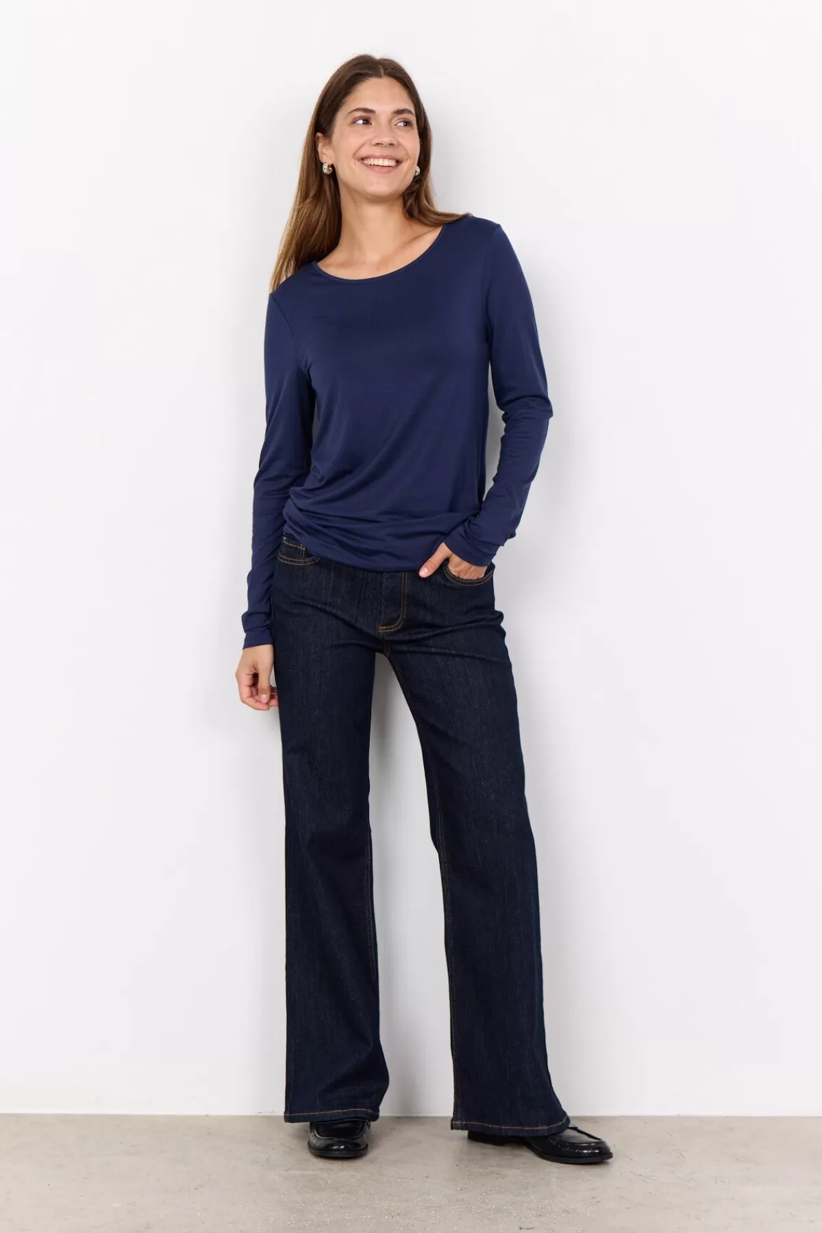 Soyaconcept Blouses And Shirts-SC-MARICA 217 Blouse Dark blue
