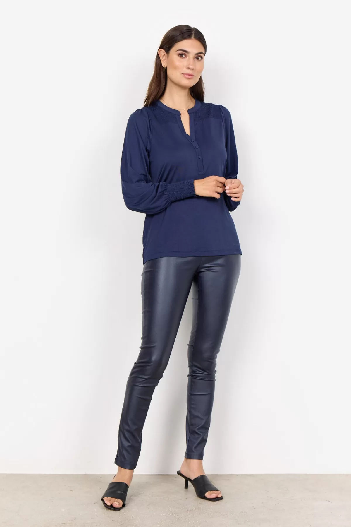 Soyaconcept Blouses And Shirts-SC-MARICA 303 Blouse Dark blue