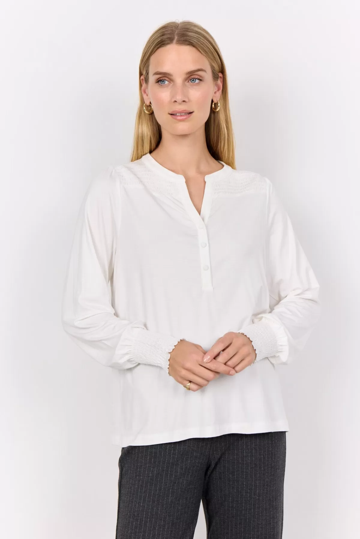 Soyaconcept Blouses And Shirts-SC-MARICA 303 Blouse Off white