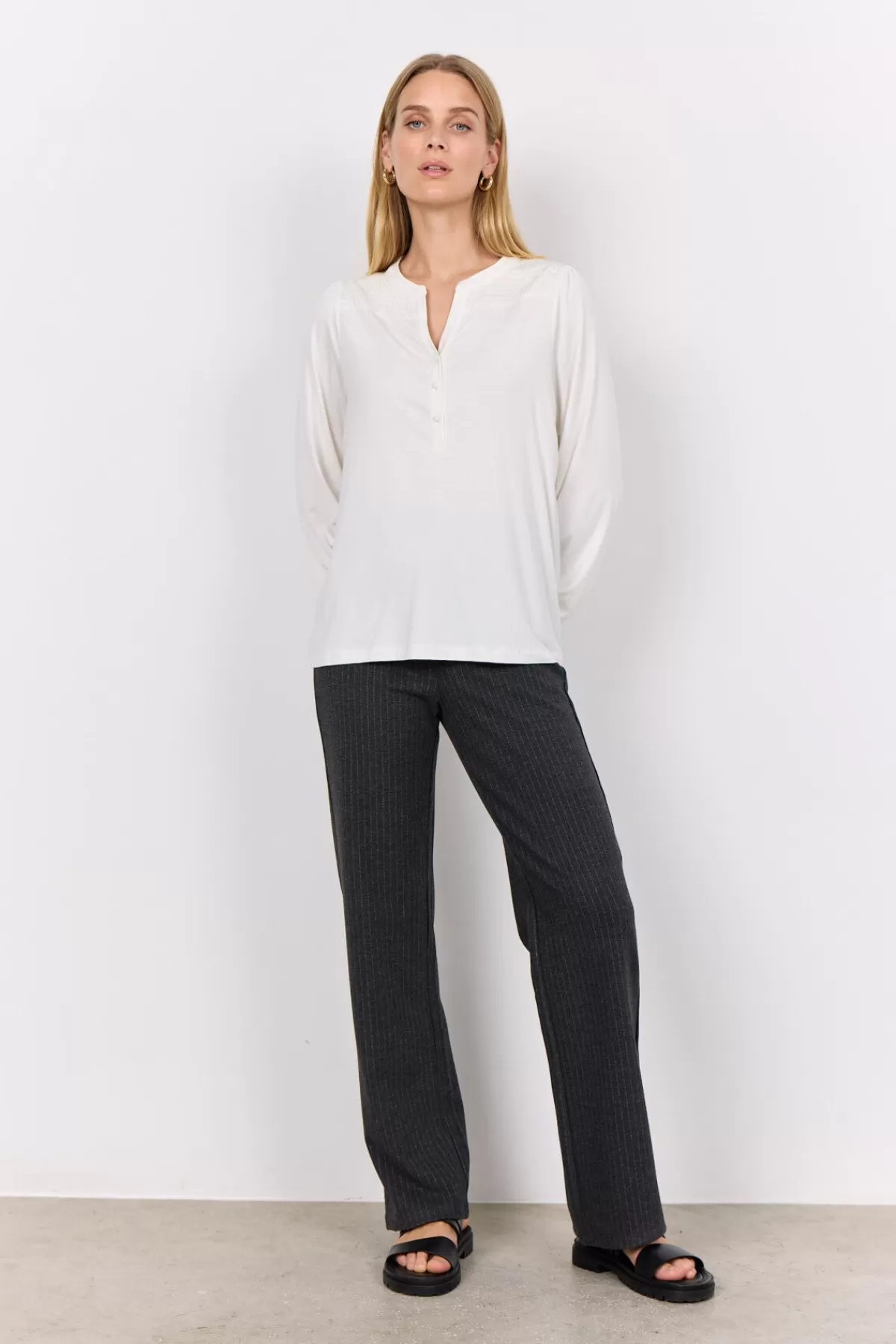 Soyaconcept Blouses And Shirts-SC-MARICA 303 Blouse Off white
