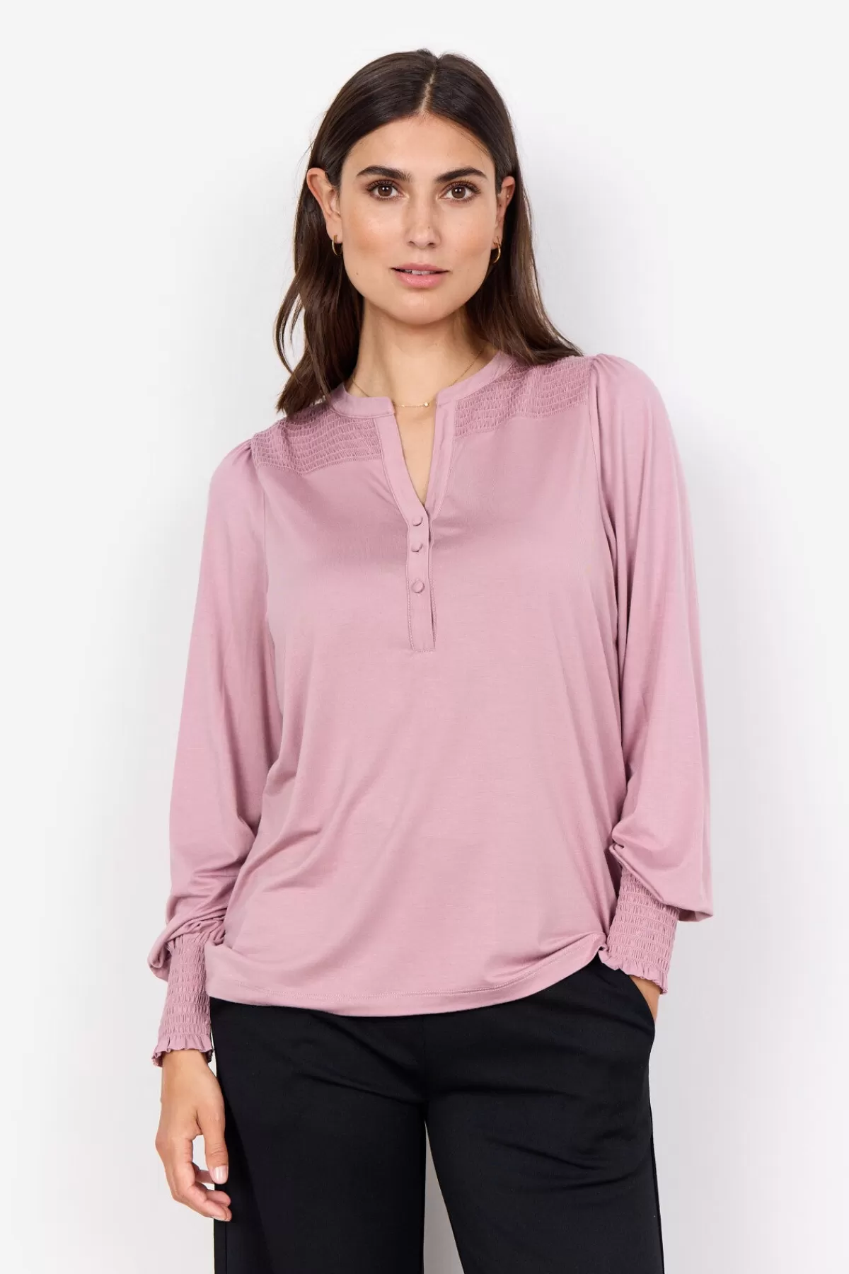 Soyaconcept Blouses And Shirts-SC-MARICA 303 Blouse Rose