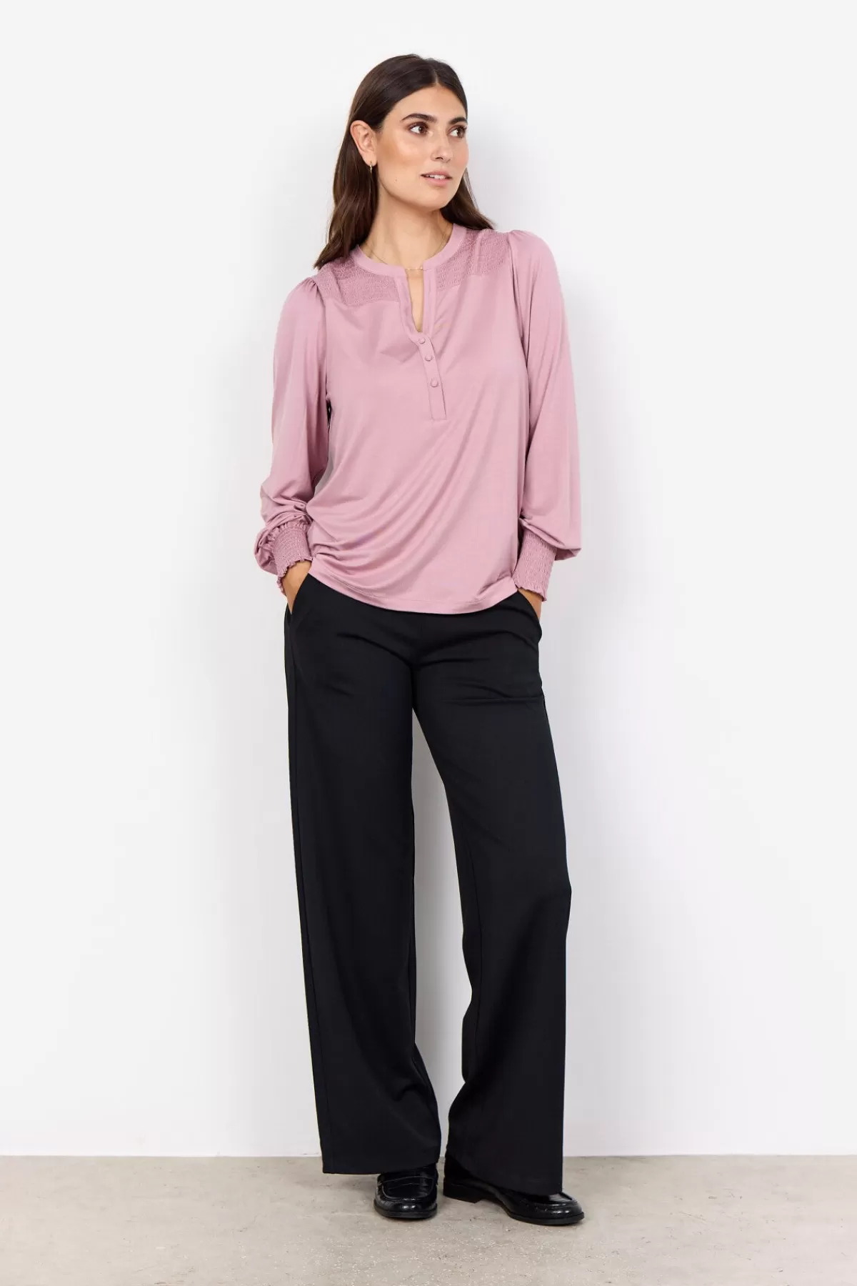 Soyaconcept Blouses And Shirts-SC-MARICA 303 Blouse Rose