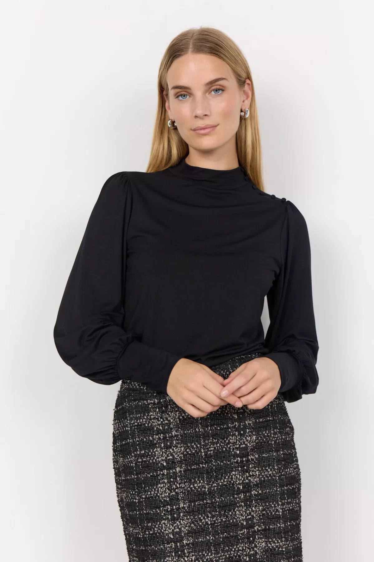 Soyaconcept Blouses And Shirts-SC-MARICA 306 Blouse Black
