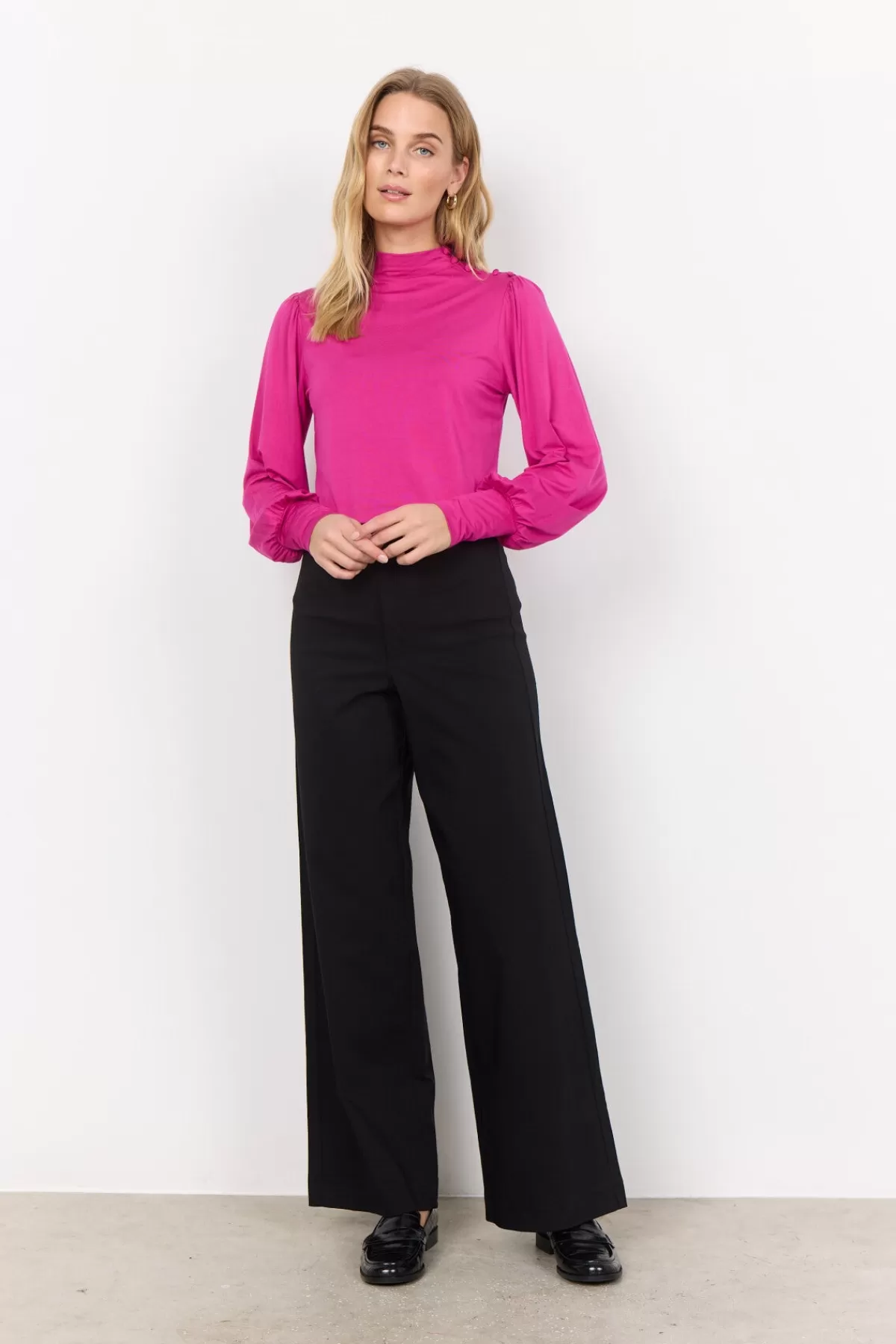 Soyaconcept Blouses And Shirts-SC-MARICA 306 Blouse Pink
