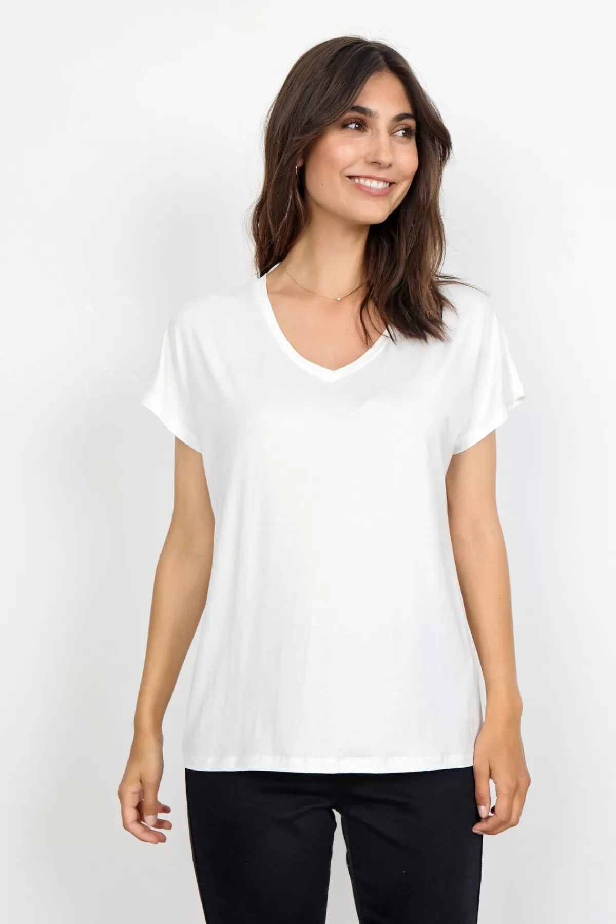 Soyaconcept T-Shirts And Tops-SC-MARICA 32 T-shirt Off white