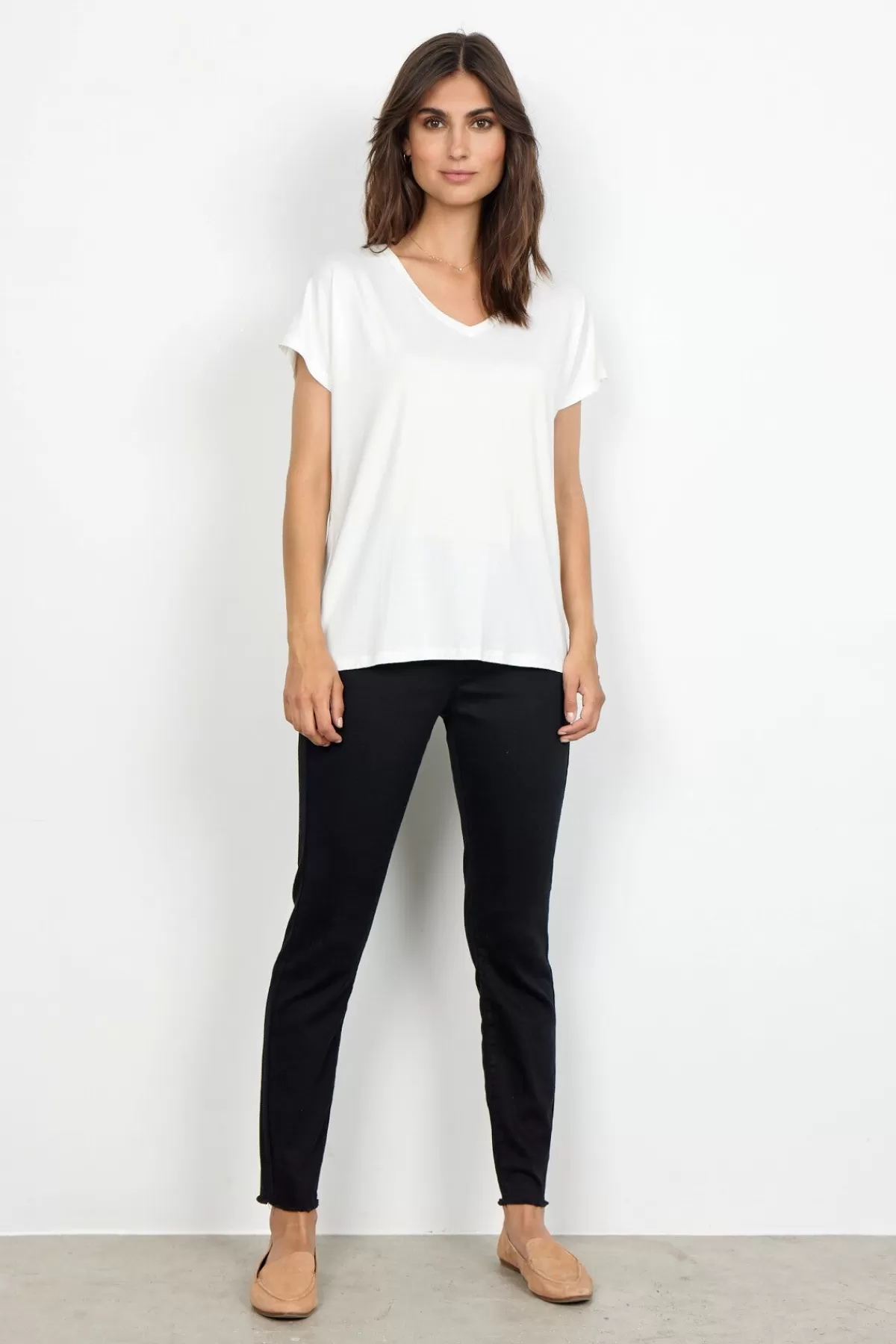 Soyaconcept T-Shirts And Tops-SC-MARICA 32 T-shirt Off white