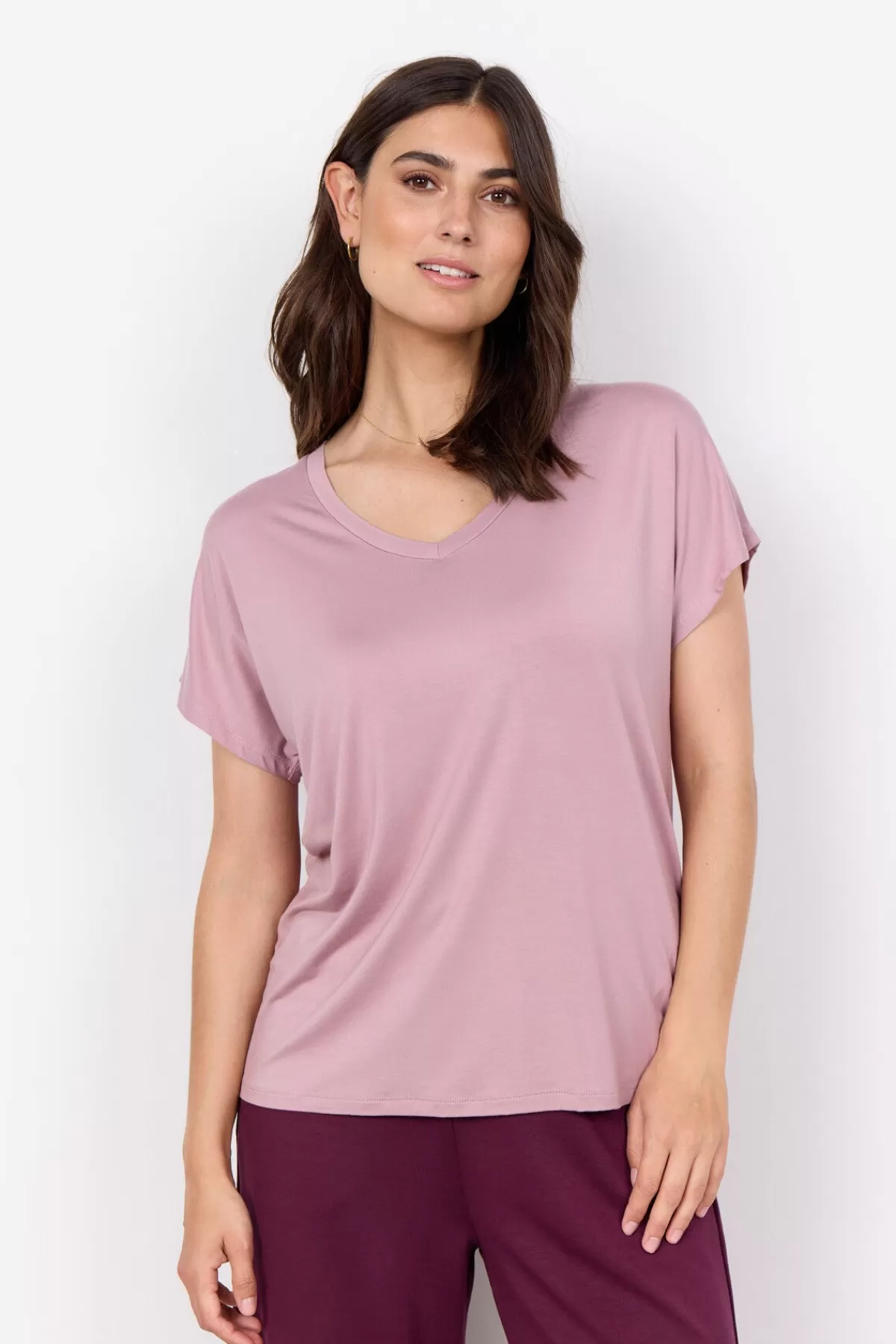 Soyaconcept T-Shirts And Tops-SC-MARICA 32 T-shirt Rose