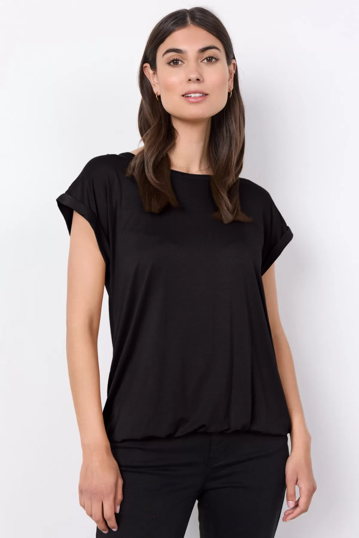 Soyaconcept T-Shirts And Tops-SC-MARICA 56 T-shirt Black