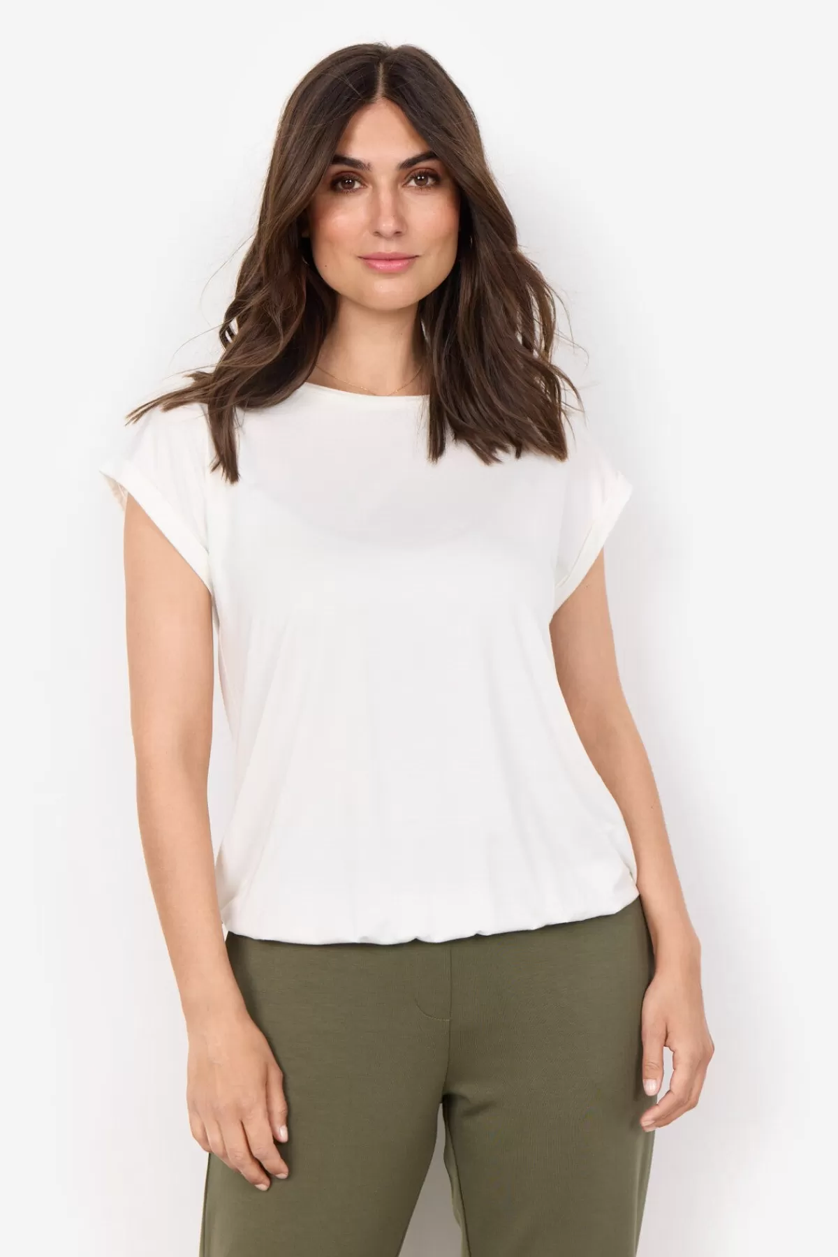 Soyaconcept T-Shirts And Tops-SC-MARICA 56 T-shirt Off white